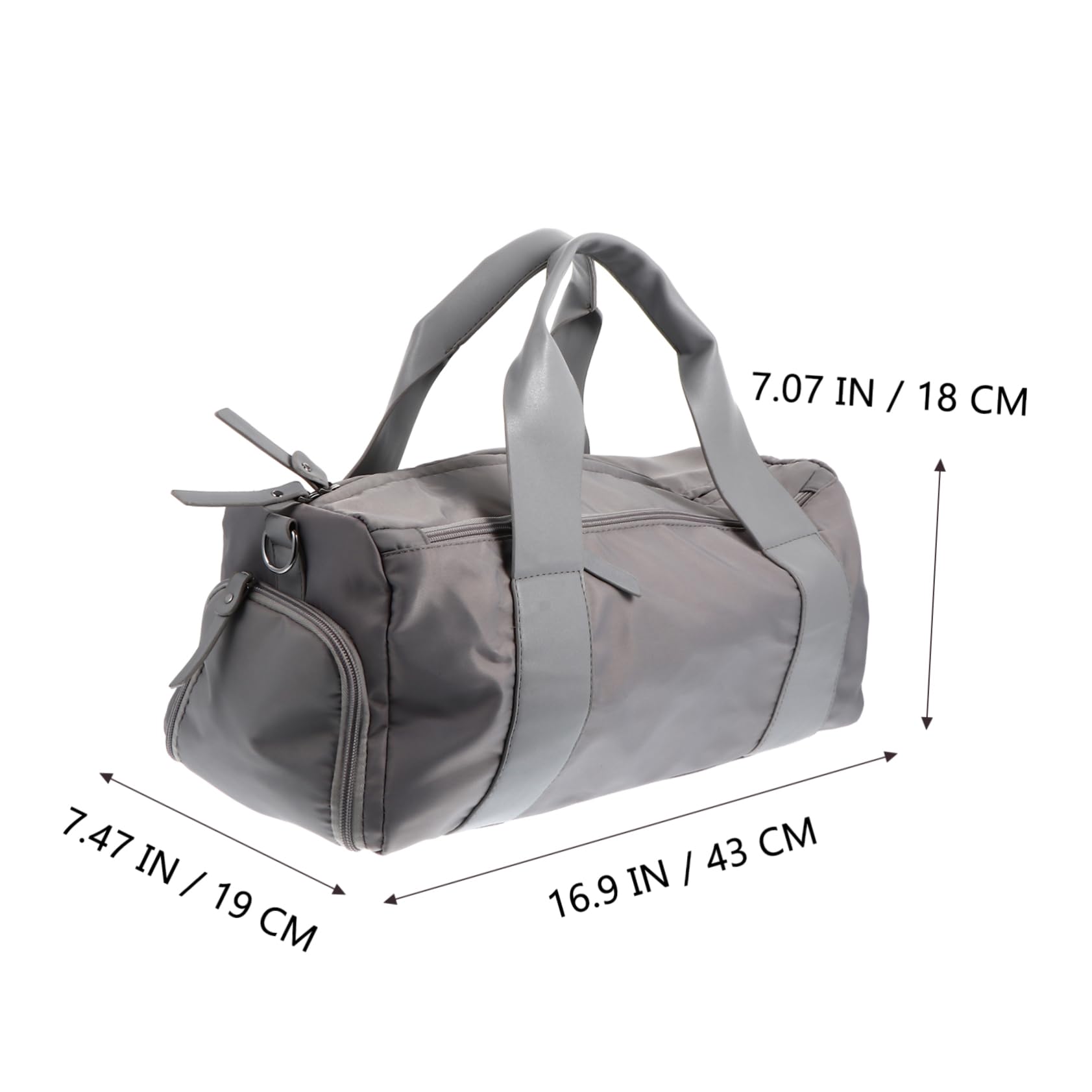 Bolsa Deportiva de Separación Seco y Húmedo de Gran Capacidad, Nylon