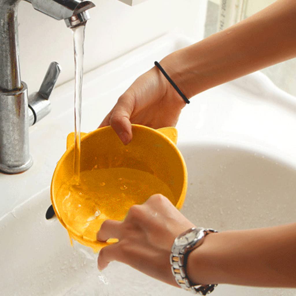 Zksbdxz Single Raised Detachable Elevated Stand Dog for Bowl 0-30° Tilted Pet Food Water Feeder Puppy Kitten Drinking Feeding Dispenser Container