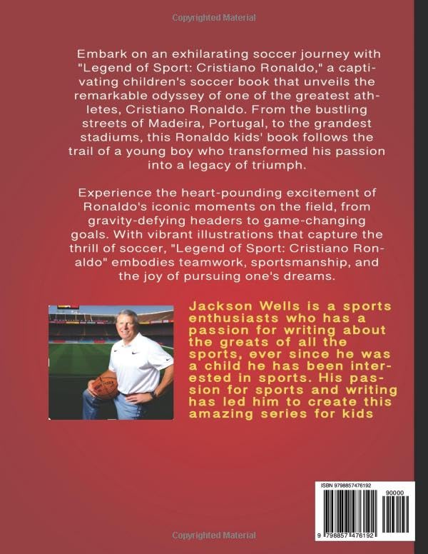 Miniatura 2 de Cristiano Ronaldo Biography For Kids Presented by Legends of Sport (Legend of Sports Collection)