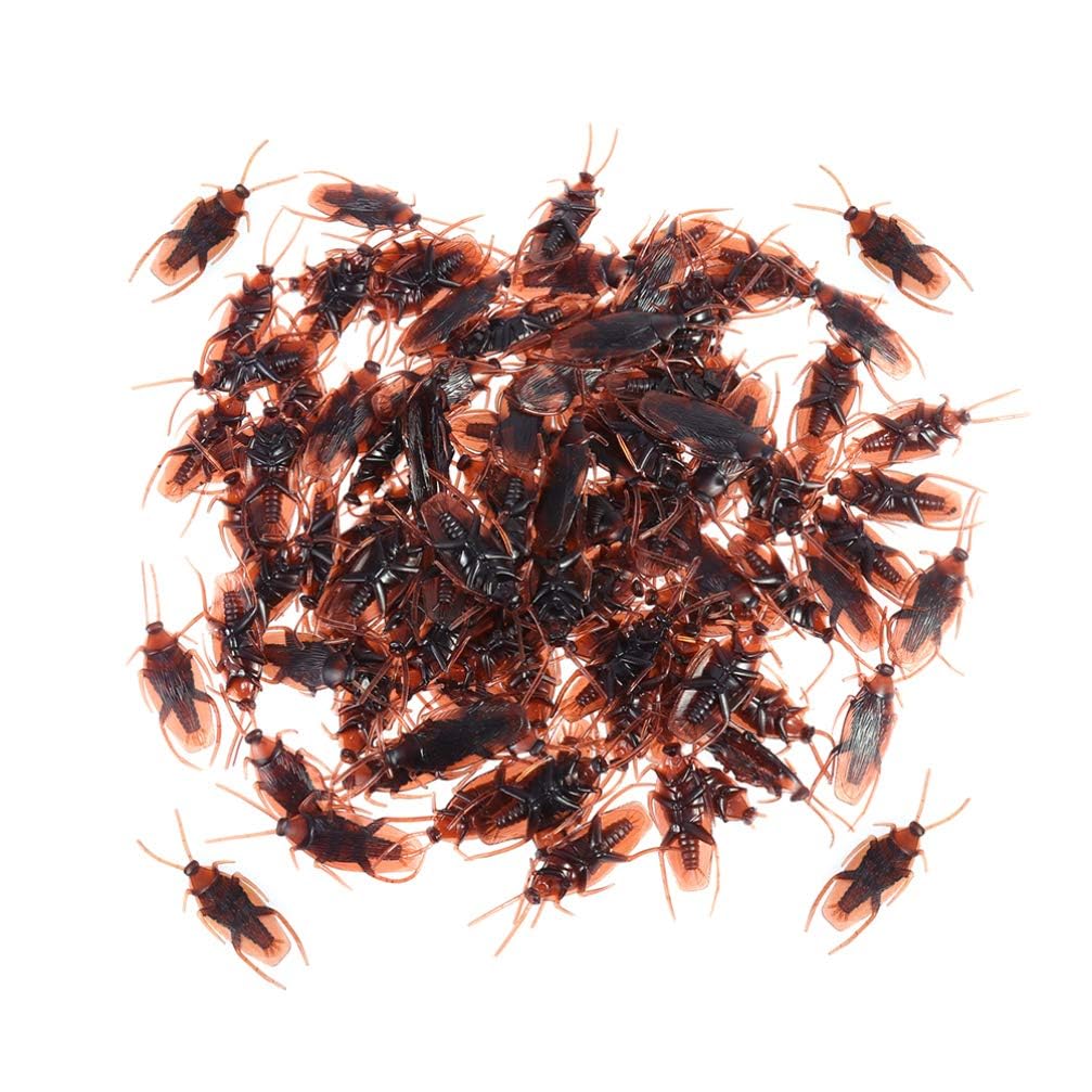HOLIDYOYO Cuscino Simulazione Blatta Peluche Realistico per Scherzi e Decorazioni Giocattolo Cognitivo per Morbido e Resistente per Halloween e Feste