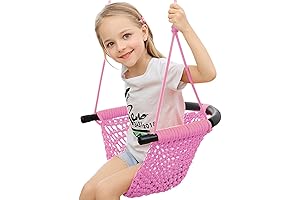 PlayZone Doorway Swing - The Safe and Fun Swing for Kids Indoors and Outdoors