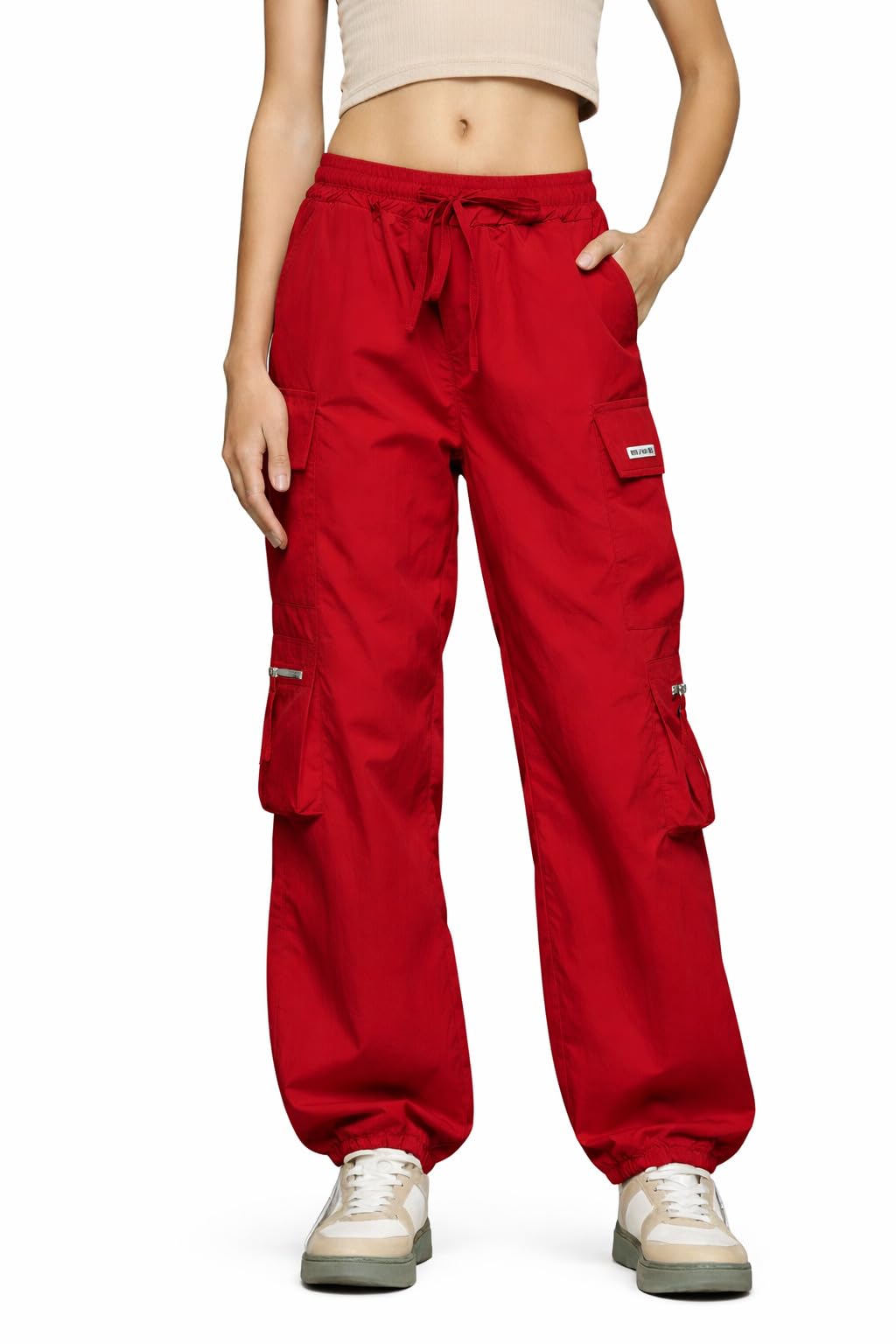 fellamo FM-Women Regular FIT HIGH Rise 8 Pockets Cargo TROUSER-154-picture-58