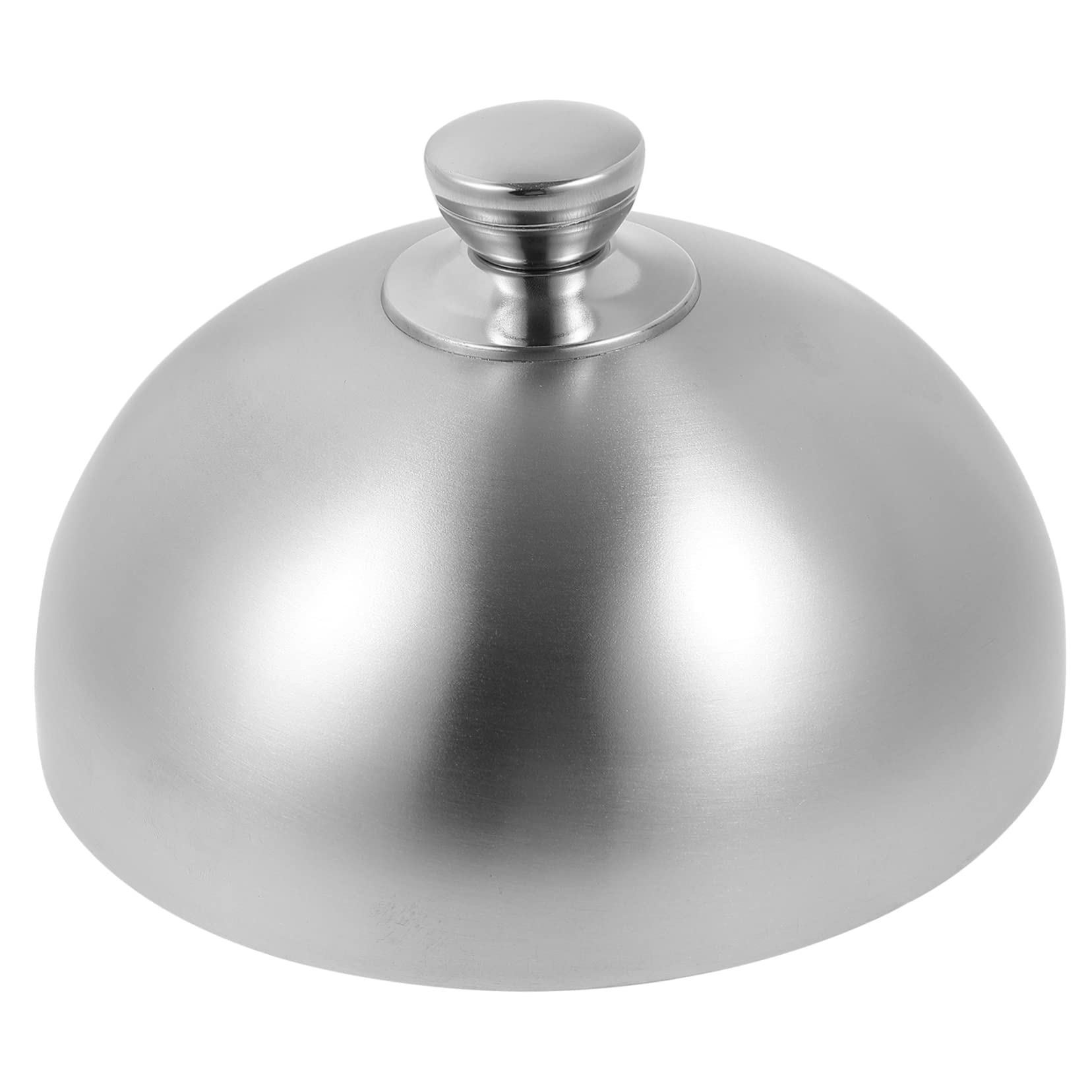 Cabilock Cubierta De Bistec Cubierta Para Platos De Microondas Tapas De Alimentos Para Exterior Tapa De La Parrilla Bife Campana De Cristal Acero Inoxidable Horno Microondas