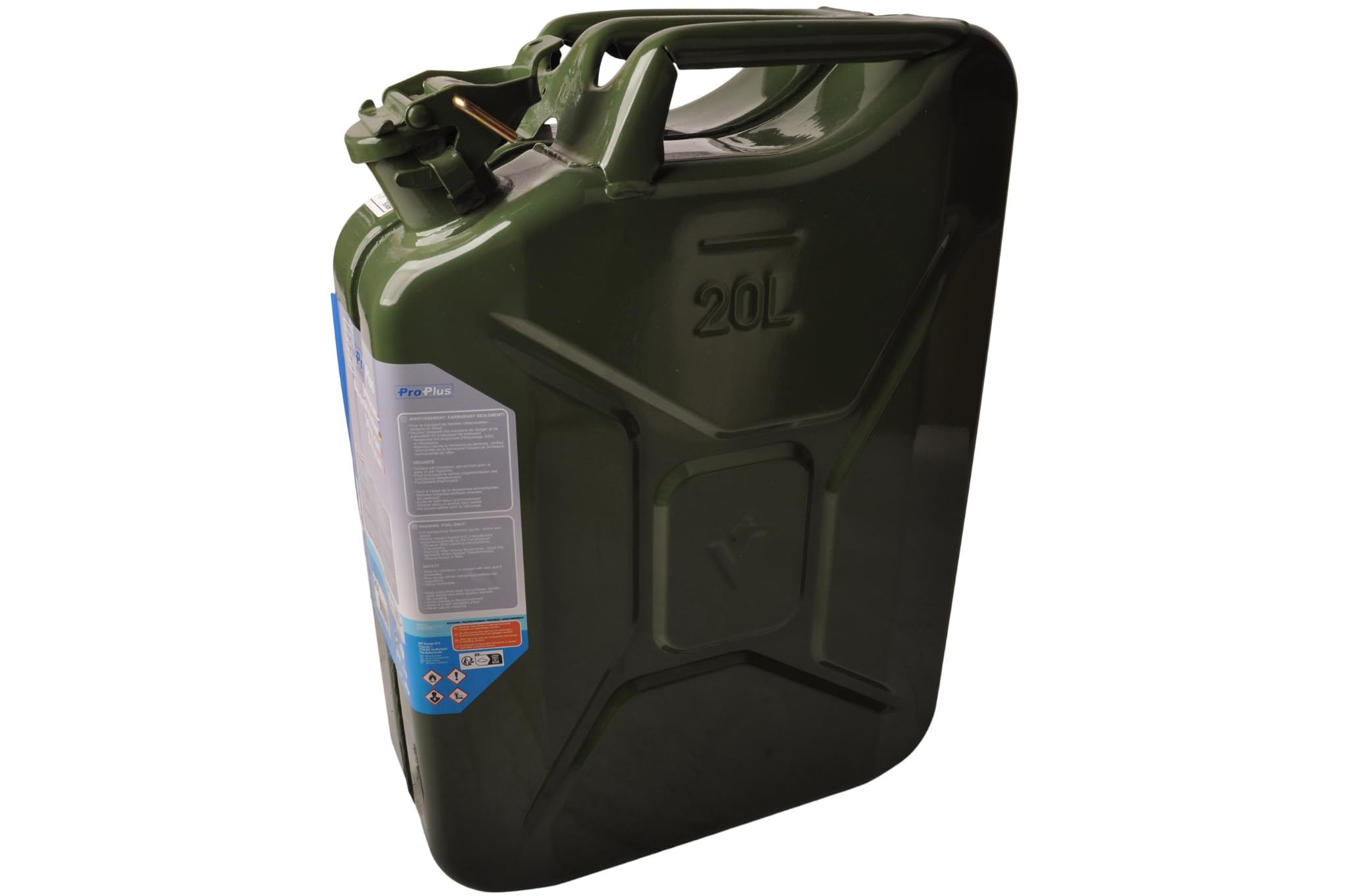 ProPlus Benzinkanister 20L Metall grün