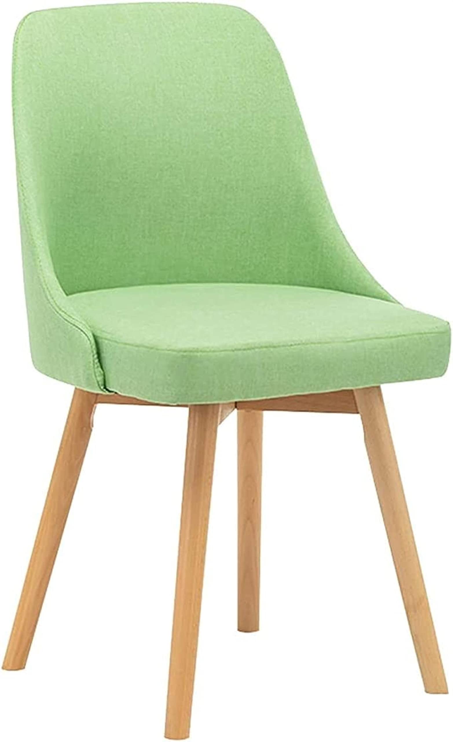 Chaise de salle à manger rembourrée avec dossier pour chambre