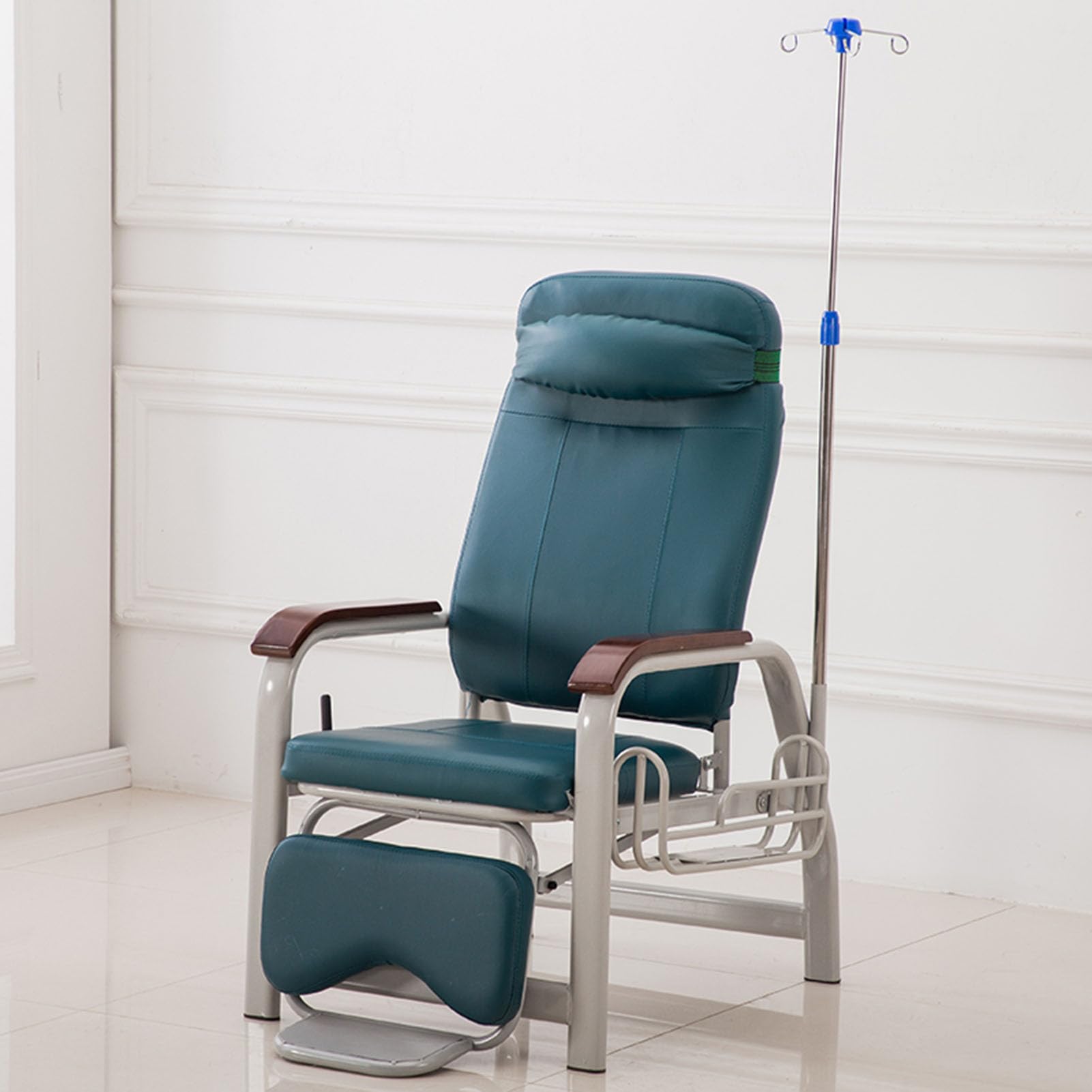 Sedia regolabile del laboratorio del bracciolo con Seat imbottito morbido per il prelievo di sangue e l'uso del paziente geriatrico