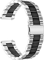 Vista 3 de Lamshaw Correas de repuesto para reloj inteligente militar EIGIIS de acero inoxidable, compatibles con VALYV K22 Militar Smartwatch/EIGIIS K22