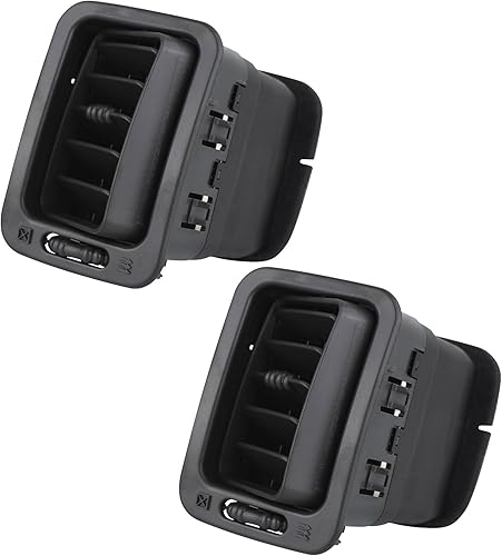 Miniatura 3 de APPERFiT Dash AC - Ventilación de aire lateral del pasajero (gris oscuro) compatible con Chevrolet Chevy Avalanche Silverado Tahoe SuburbanGMC