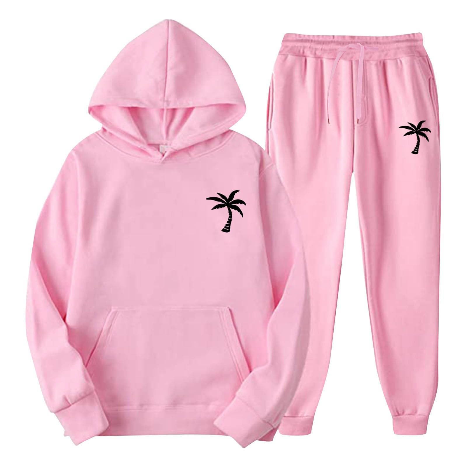 Kinder 2-teiliges Trainingsanzug-Hoodie-Jogger-Set, Unisex