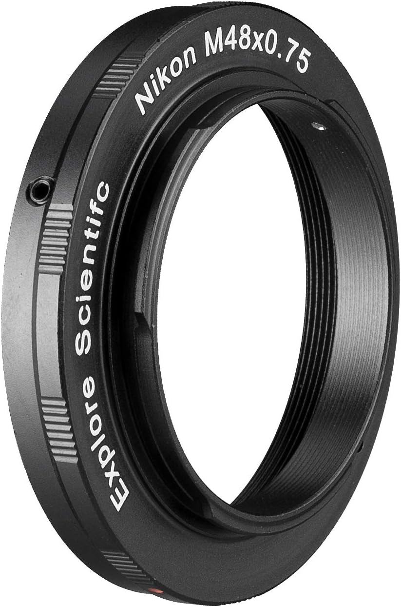 Explore Scientific Camera-Ring M48x0.75 Compatible with Nikon