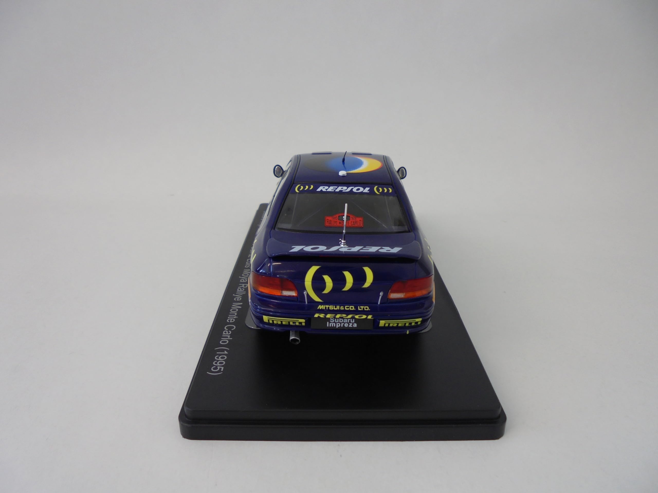 OPO 10 Auto in Miniatura 1/24 Compatibile con Subaru Impreza Carlos Sainz Rallye Monte Carlo (1995) - Modellino Auto VQJ182
