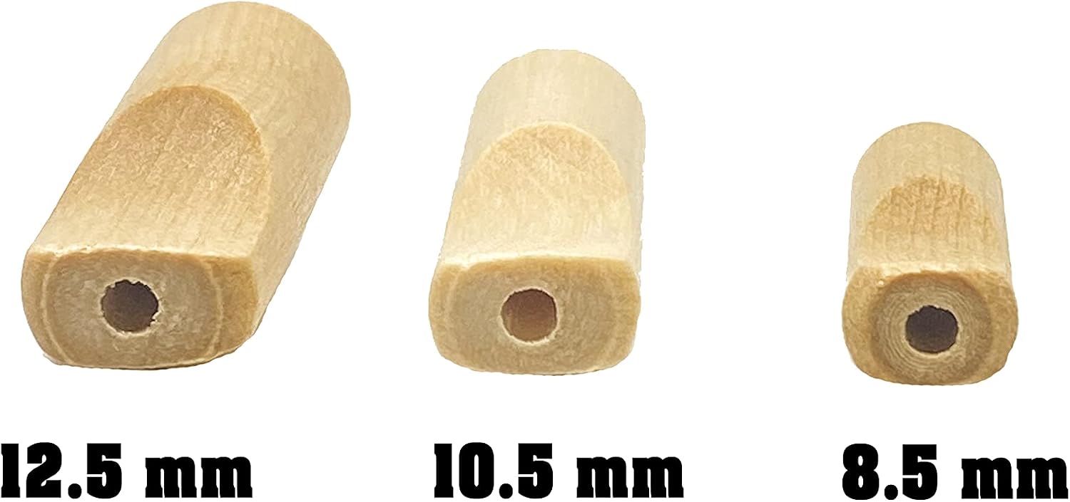Gar Wood Tips (Wood Tips for Gars, Hemp, Wraps, Papers and More) (3 Sizes Mix Pack, 24 Pack)