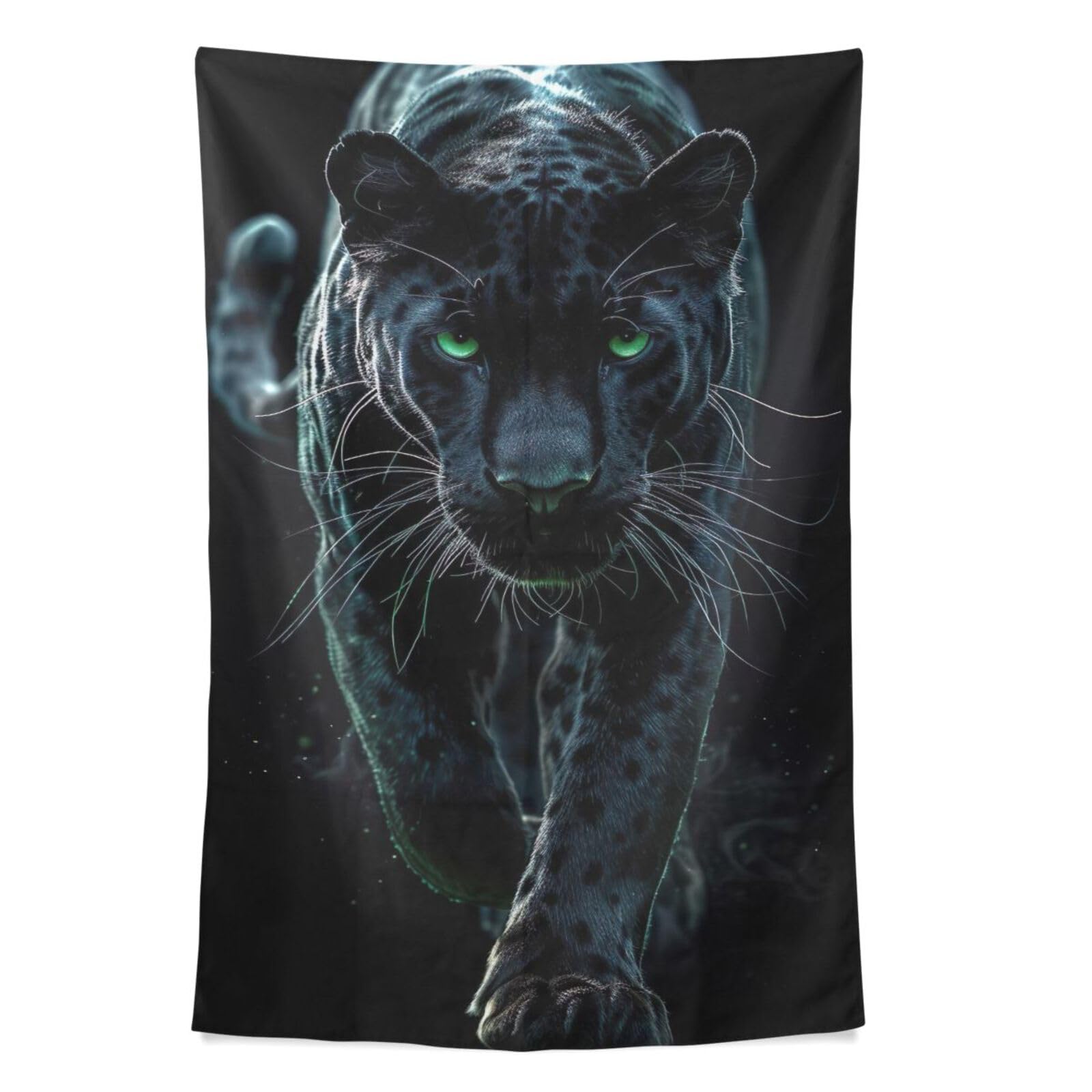 BLACK￣(=∵=)￣PANTHER様　オーダーページ Amazon.com: STAYTOP Tapestry Cool Black Panther Vertical Wall