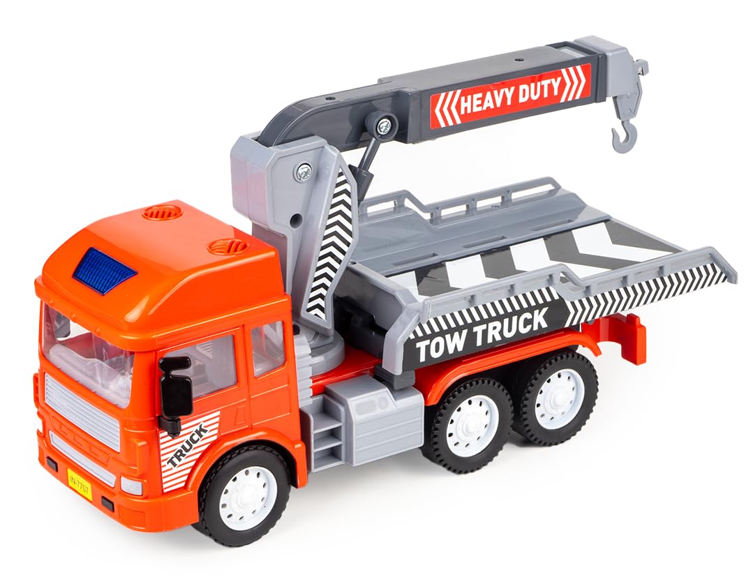 Ratnas Tow Truck My First Wheels Friction Powered Big Size Plastic Toy Vehicle for Kids (B0C85QDHCZ) Amazon Price History, Amazon Price Tracker