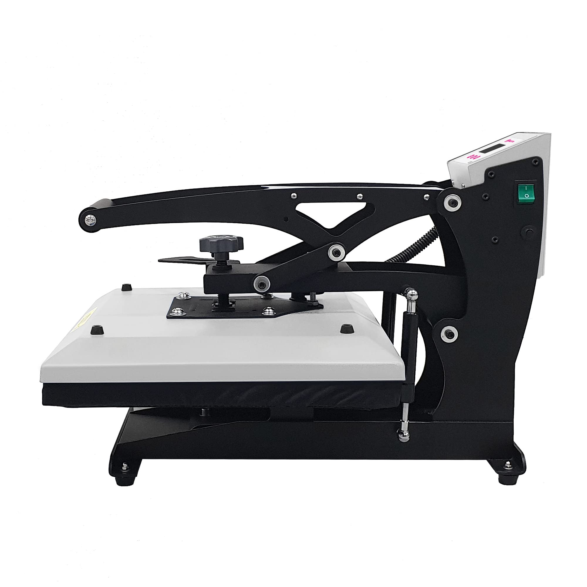plottiX PL0301006 iXpress Pro prasa transferowa, metal, biała, powierzchnia tłoczenia 38 x 38 cm