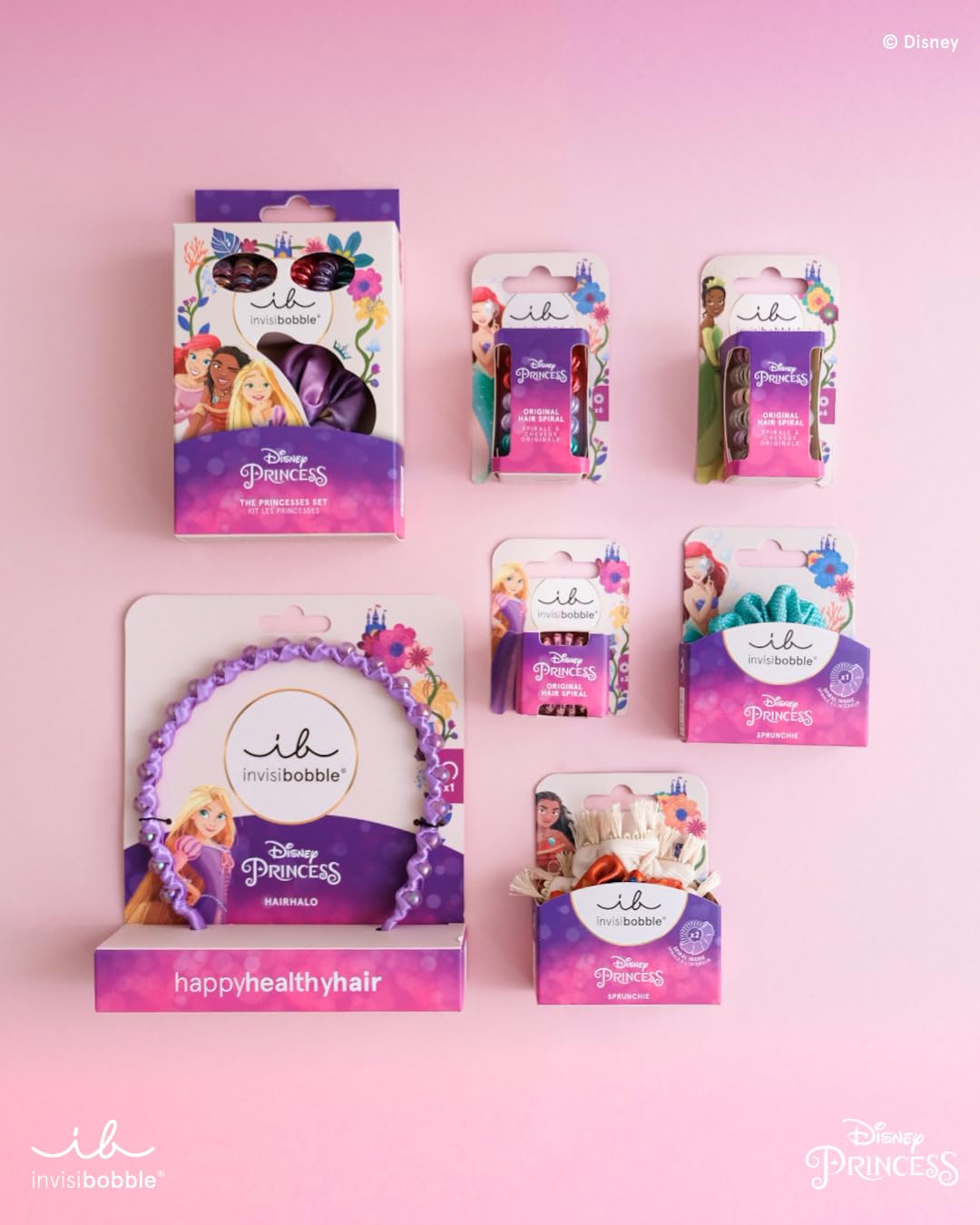 Invisibobble Kids Sprunchie Disney Ariel 1 Adet Çocuk Kumaş Toka