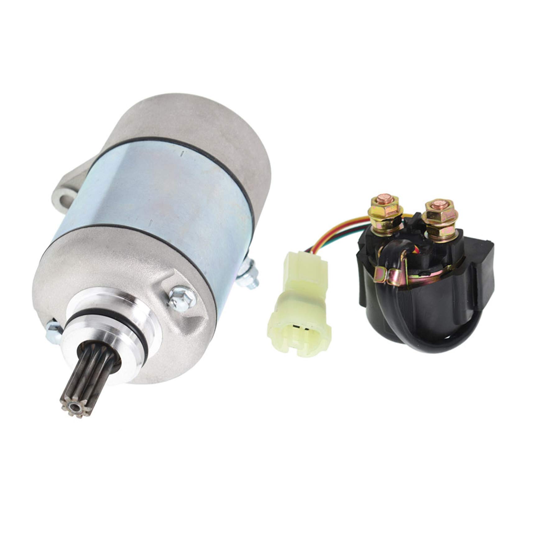 wflnhb relay solenoid and starter motor replacement for honda recon 250 trx250tm replacement for 31200-hm8-003 31200-hm8-a41