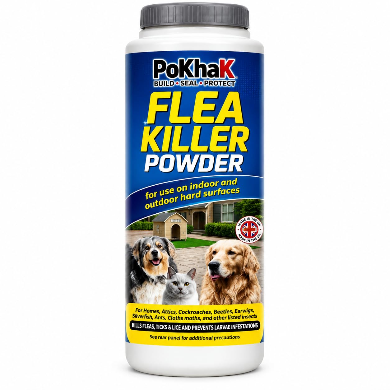 Flea Killer Powder Indoor & Outdoor Pest Control 300g