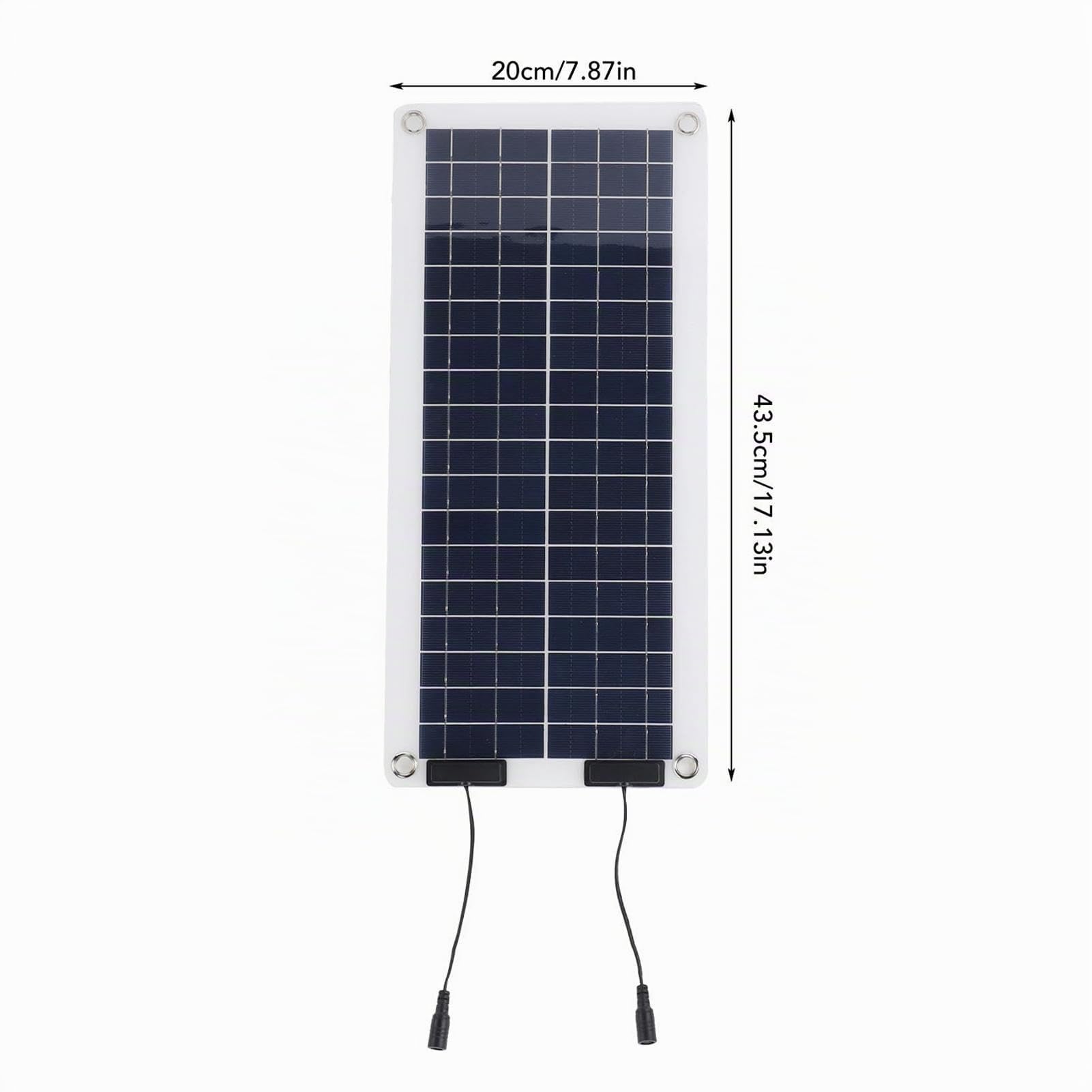 Caricabatteria per auto solare,Manutentore caricabatteria per auto solare | Mantenitore batteria di mantenimento da 100 W | Mantenitore di batteria solare, doppia uscita, per auto da 12 V-24 V, camper