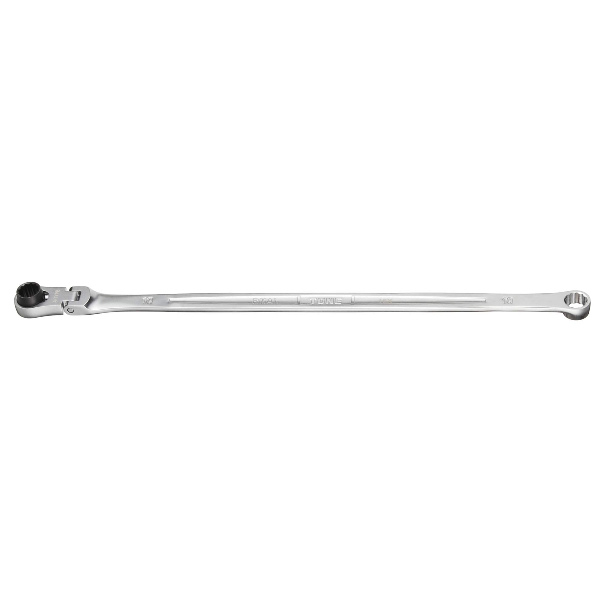 TONE RMA-10L Extra Long Ratchet Offset Wrench 10mm 12.4in Box End Japan