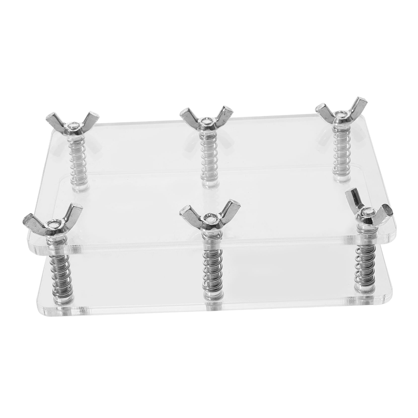 SOLUSTRE Star Card Presser Card Pressing Tool for Efficient Flattening and Maintenance Easy to Use Versatile Accessory Transparent Design