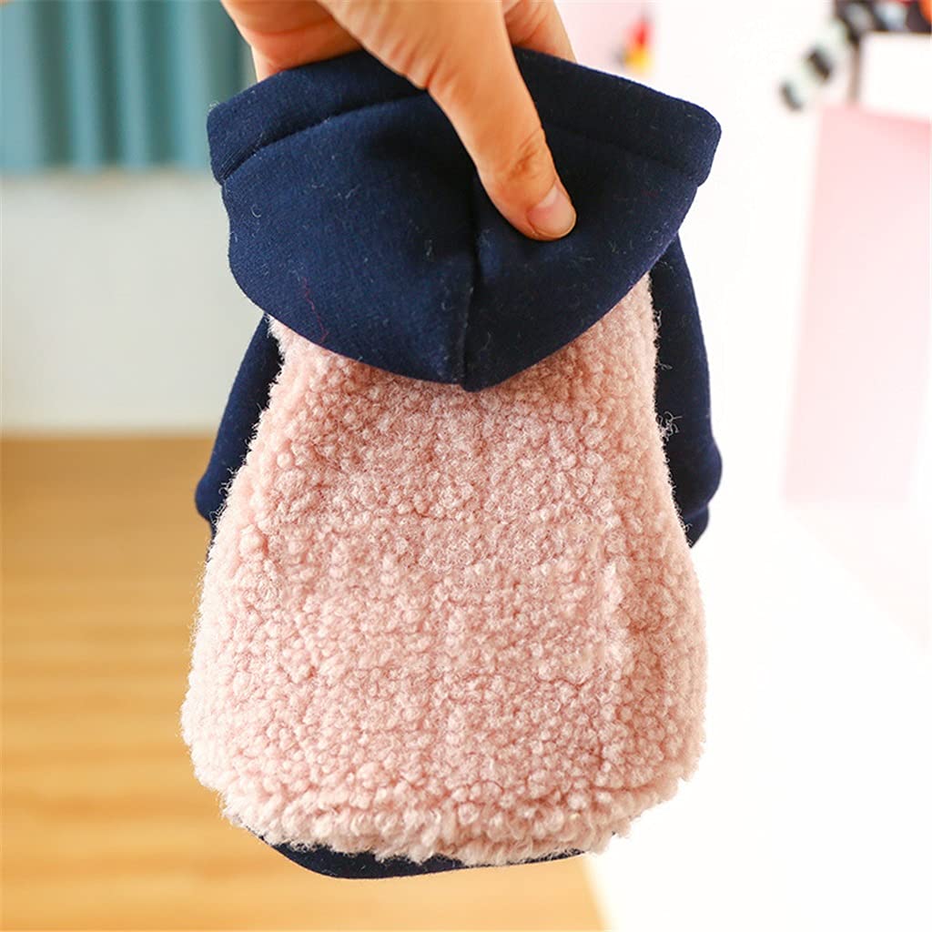 Parka pour petit chien avec sweat à capuche et vêtement d'hiver