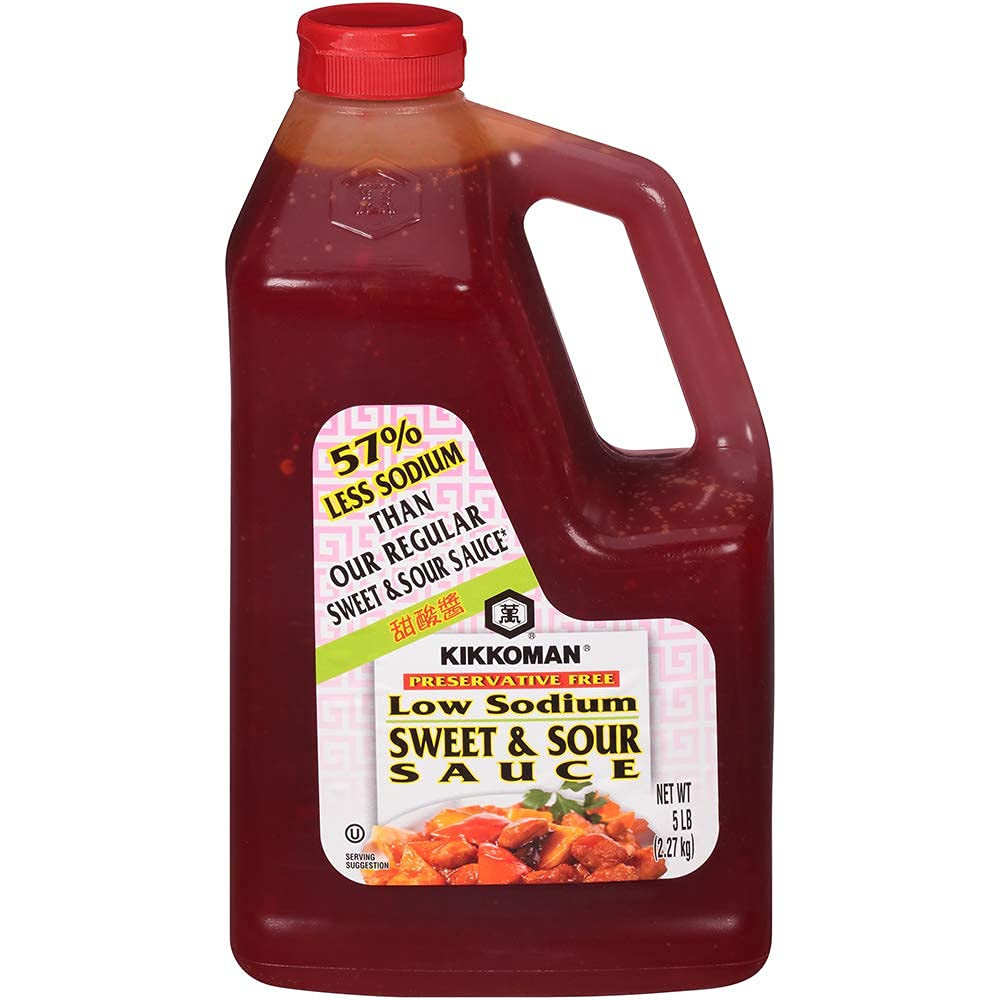 Buy Kikkoman 5 LB PreservativeFree Low Sodium GlutenFree Sweet & Sour