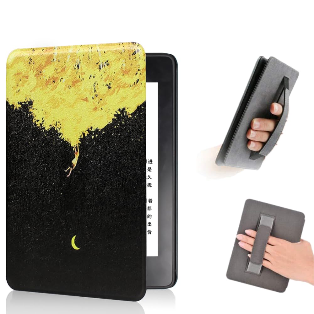 Funda para 6" Kindle (11.ª Generación - 2022) - PU de Primera Calidad Estuche con Correa de Mano y Automática Reposo/Activación Función(Modelo: C2V2L3) — view 11