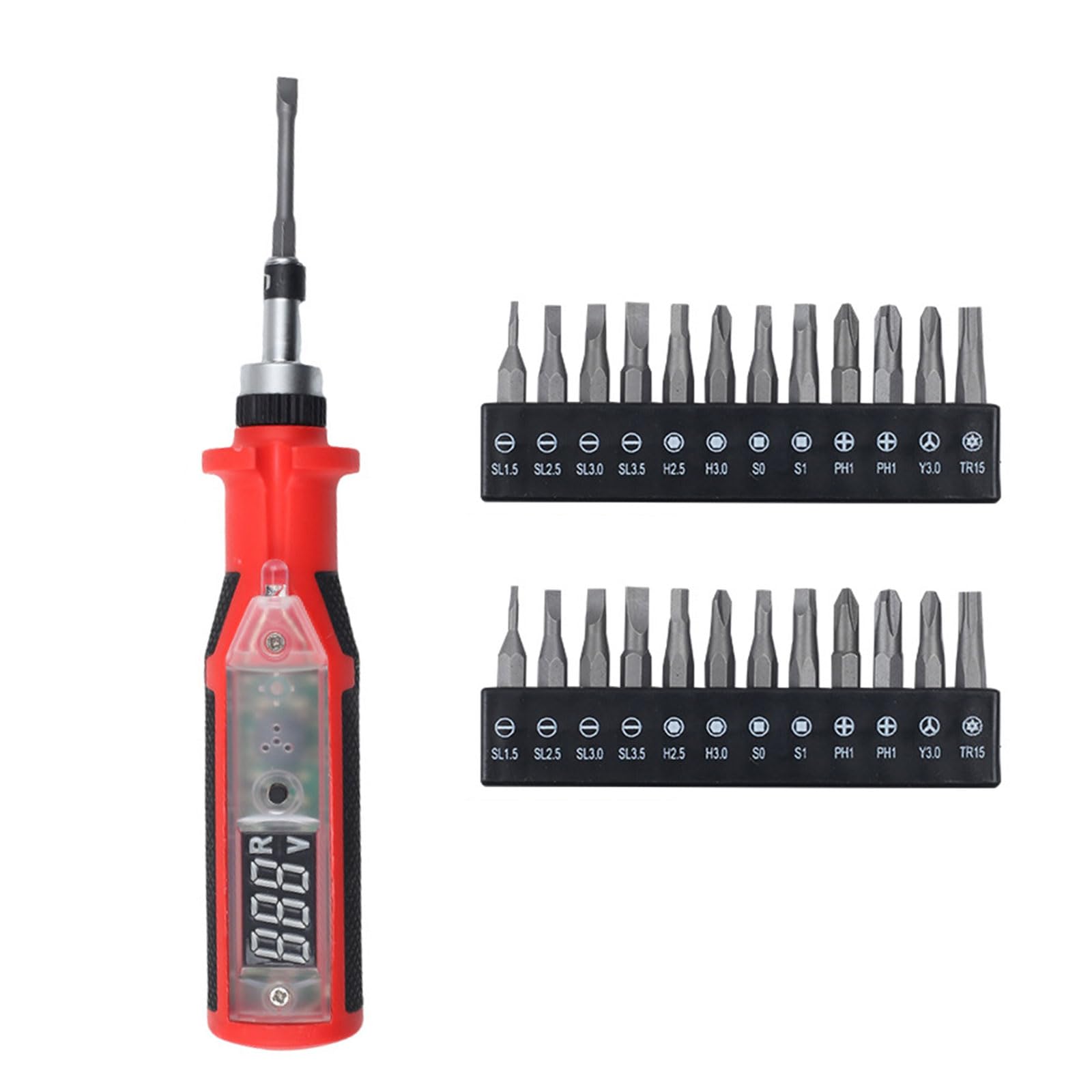 Kaeltsyn 24 Batches Multifunctional Digital Testing Pen With Auto Ranging And Ergonomic Design Suitable For Diyer Projects Electric Current Meter