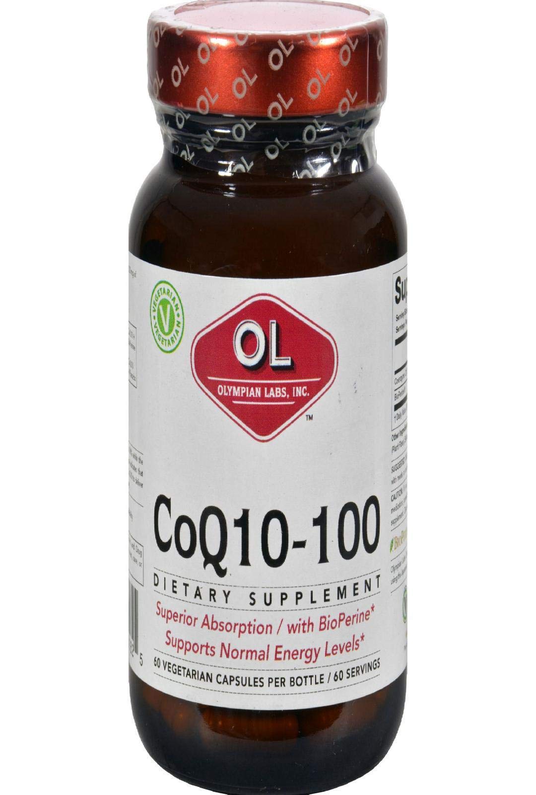 Olympian Labs Coenzyme Q10 - 100 mg - 60 Capsules