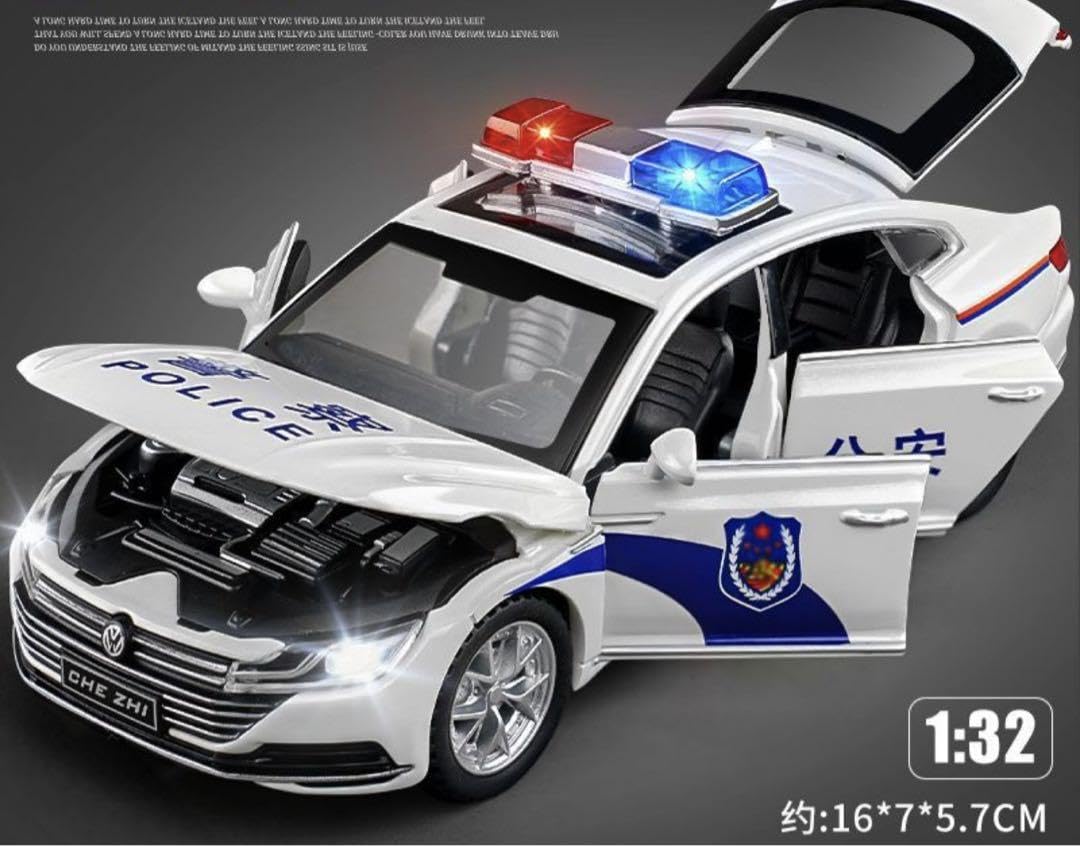 Amazon.co.jp: 入手極難 公安警察パトカー 在日秘密警察1 32合金製