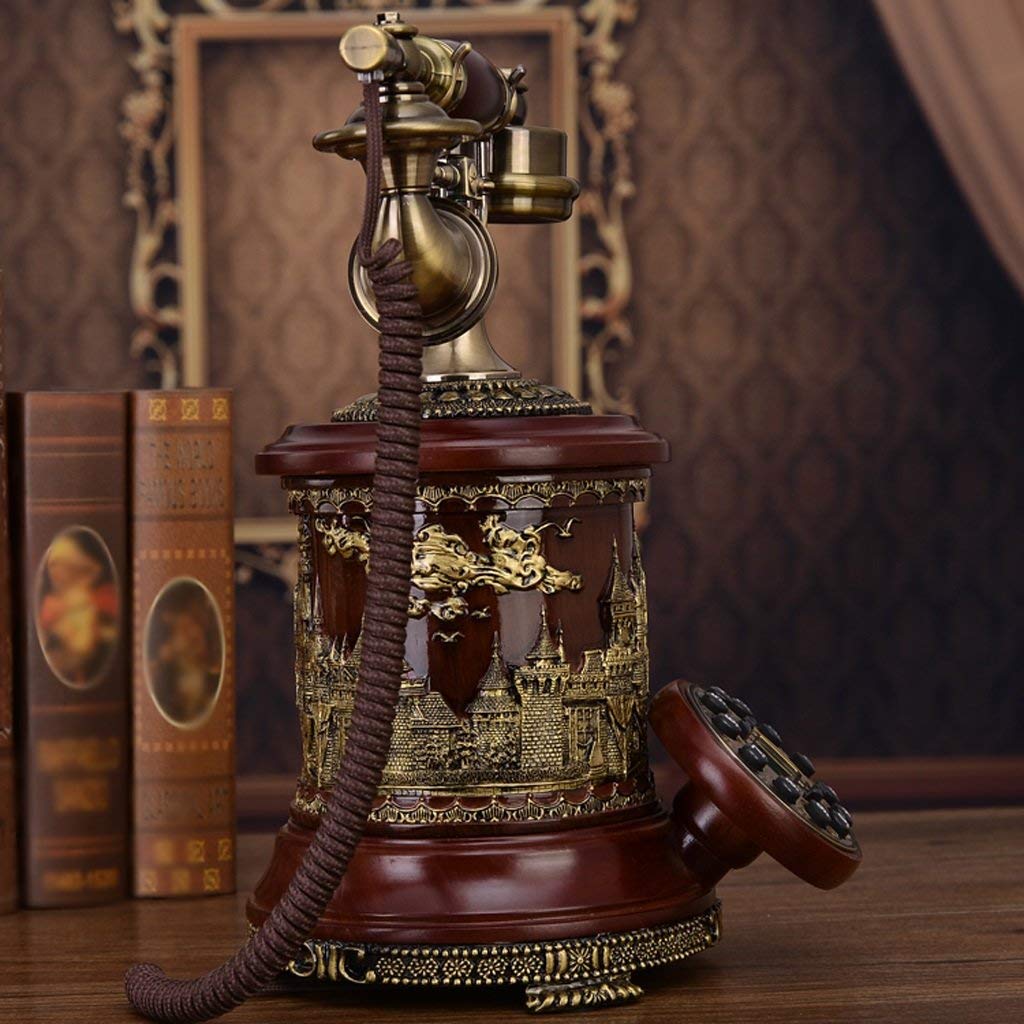 Telefono Antico Europeo, Telefono Vintage retrò, Casa, Sedile Classico, Macchina, Ufficio, Regalo, Villa, Telefono HH