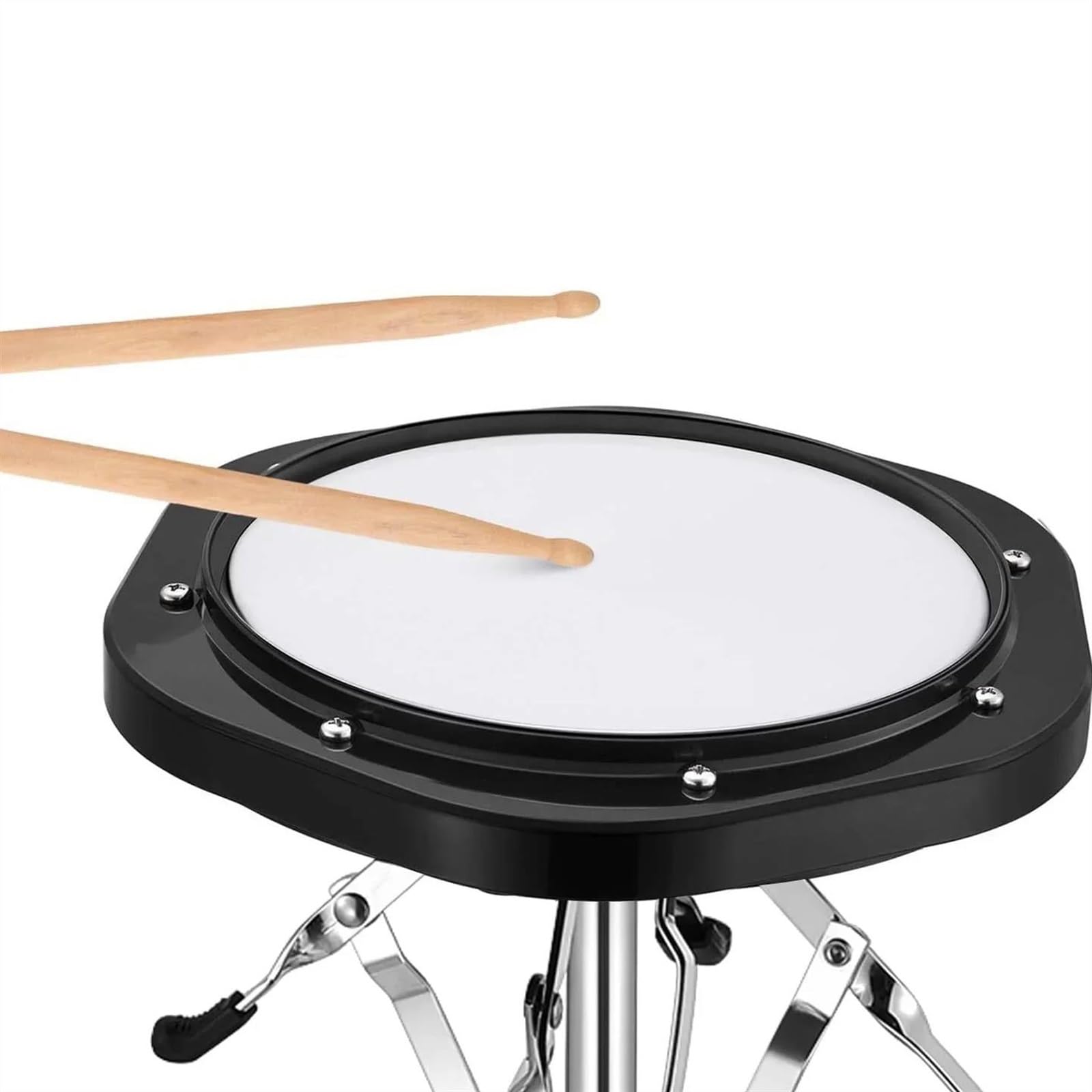 Instrumento de percusión de xilófono Glockenspiel profesional de 32 notas con soporte y almohadilla de práctica de tambor de 8 pulgadas Kit De Glockenspiel Profesional