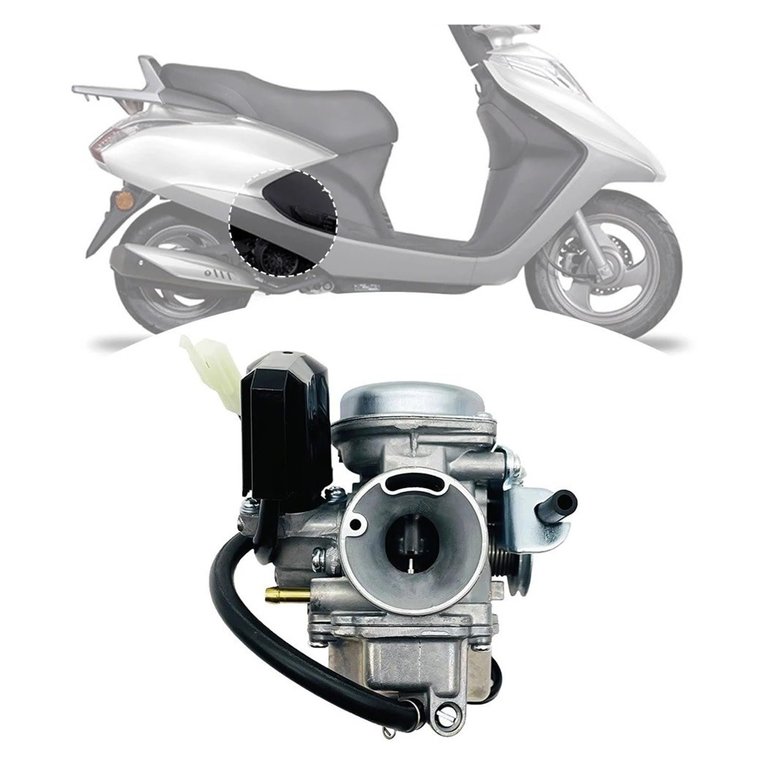 Motosierra Carburador Carburador Para Wh100 Para Lead 100 4T 100Cc Para Pd20J Piezas De Motor Motocicleta Combustible Para Scooter
