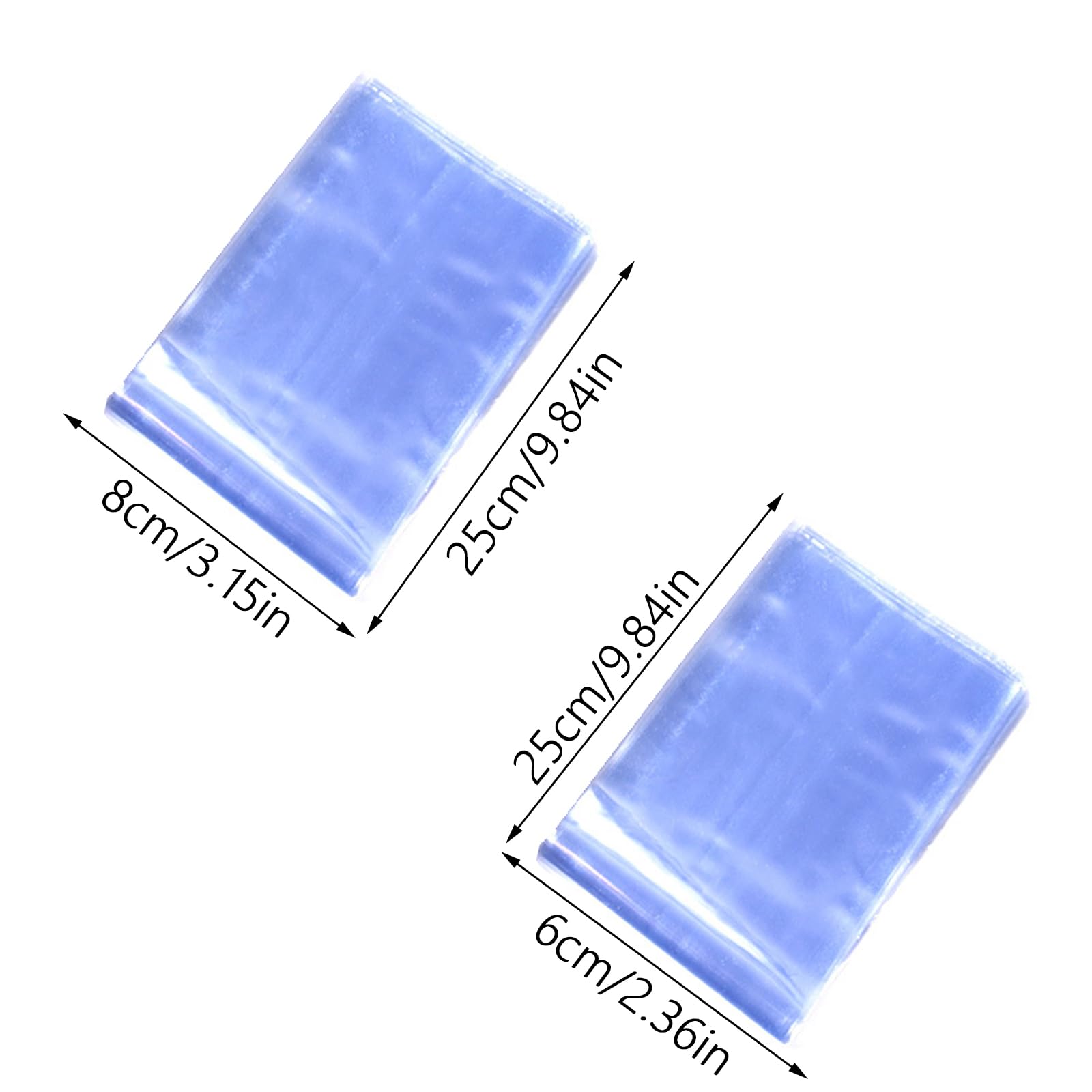 Produktbild von Wärmeschrumpffolie Für Fernbedienungen – Staubdicht, Transparent, 6x25 Cm Oder 8x25 Cm – 5/10/20 Stück Für TV & Klimaanlage