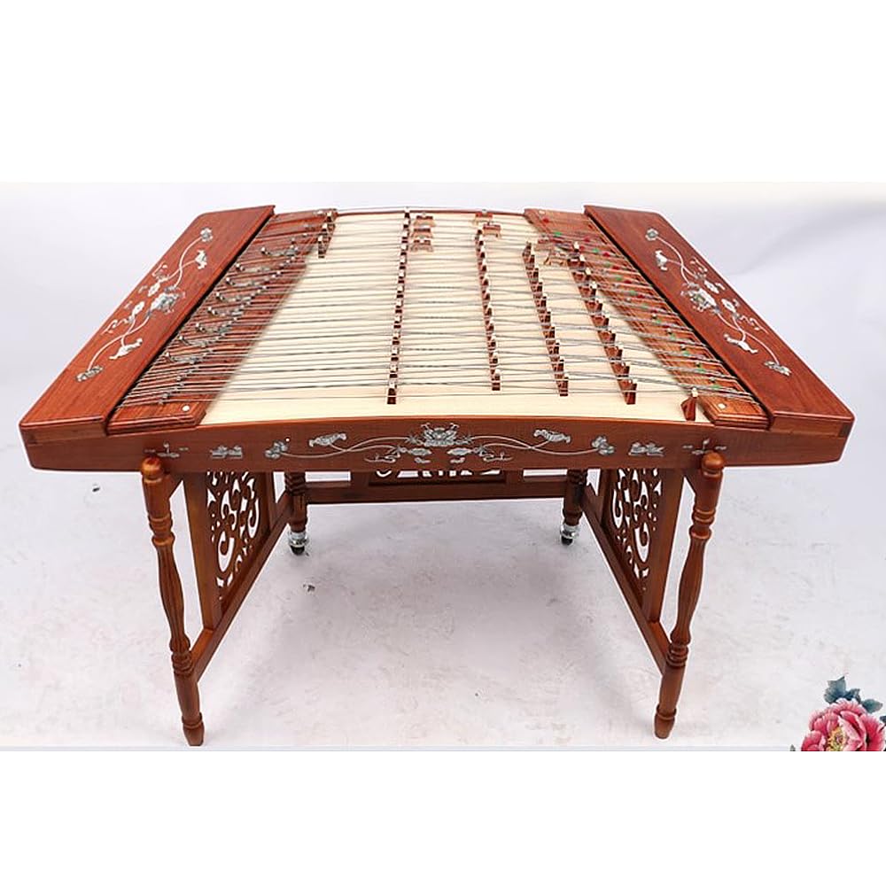 Old dulcimer z rzechem z drzew róży, o długości 117 cm, w tym wysokości 69 cm, odpowiednie dla początkujących/egzaminów/pasm,E