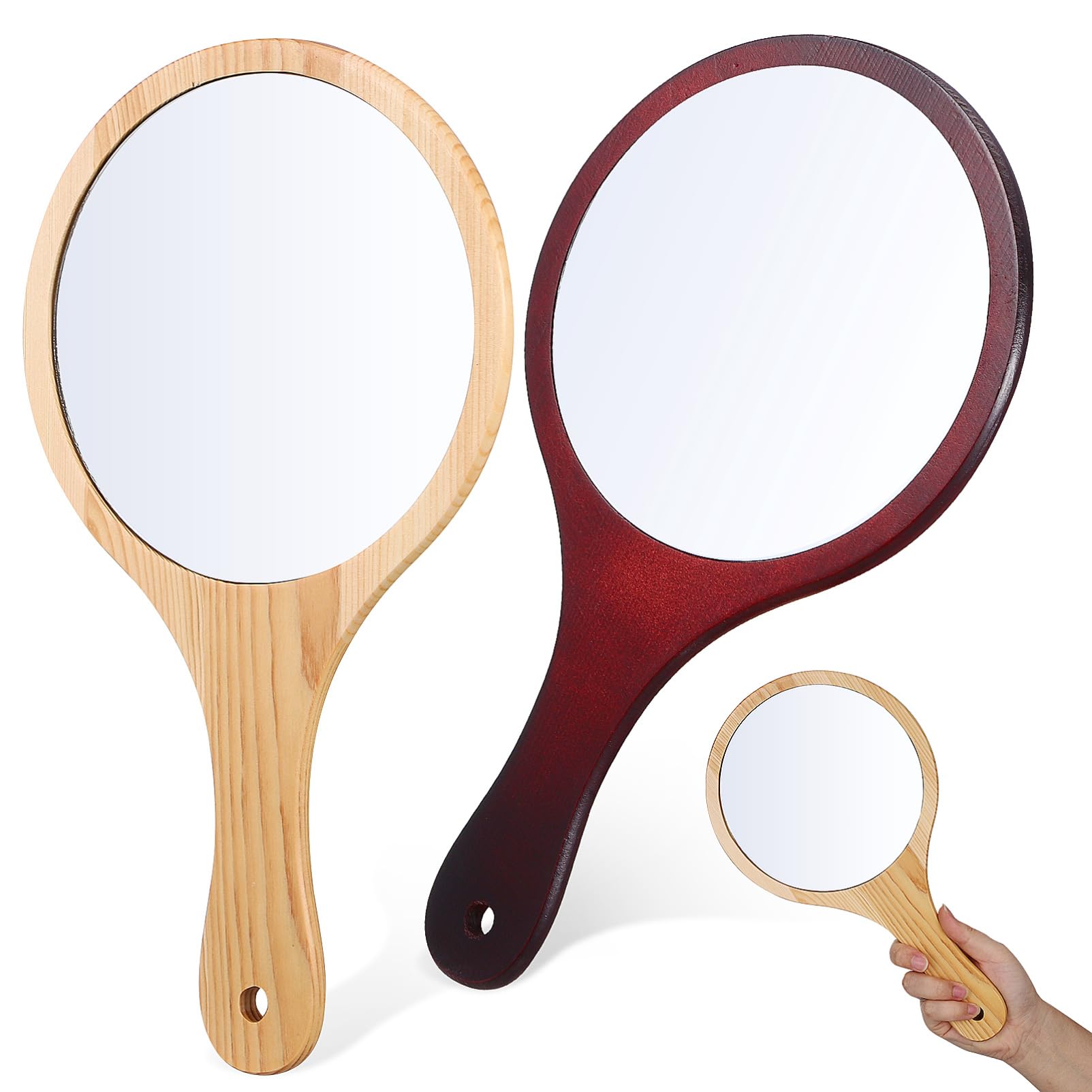 Miroir portable pour voiture et voyage FRCOLOR le compagnon maquillage idéal