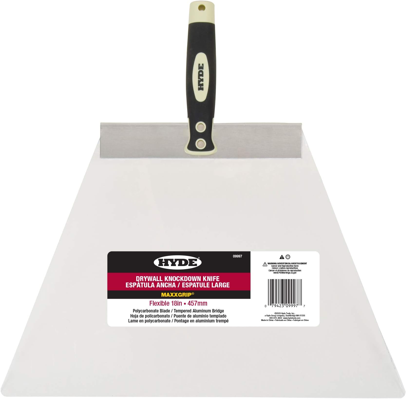 Hyde 09997 Acrylic Knockdown Knife, 18 Inch