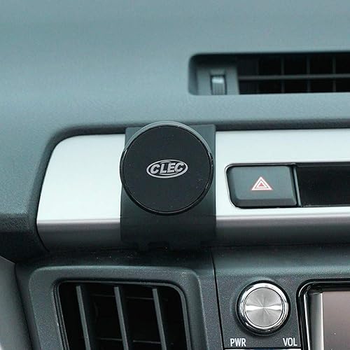 Miniatura 7 de BEERTE Soporte para teléfono compatible con Toyota RAV4 2017 2018 ventilación de aire ajustable, soporte de teléfono celular para tablero de