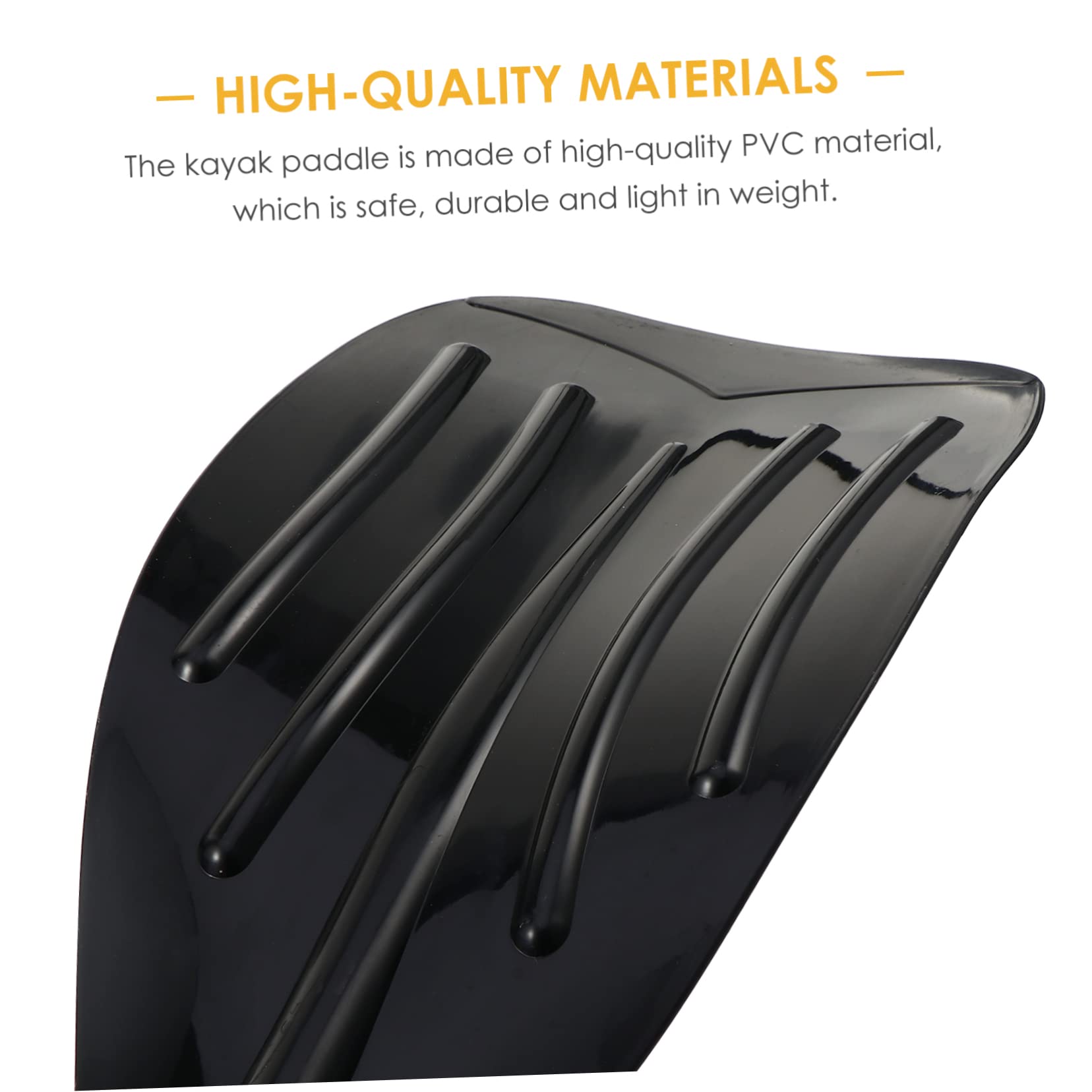 BESTonZON 2 Stück Abnehmbares Kajakpaddel PVC Paddel Robust Ergonomisch für Kajaks und Schlauchboote Wassersport
