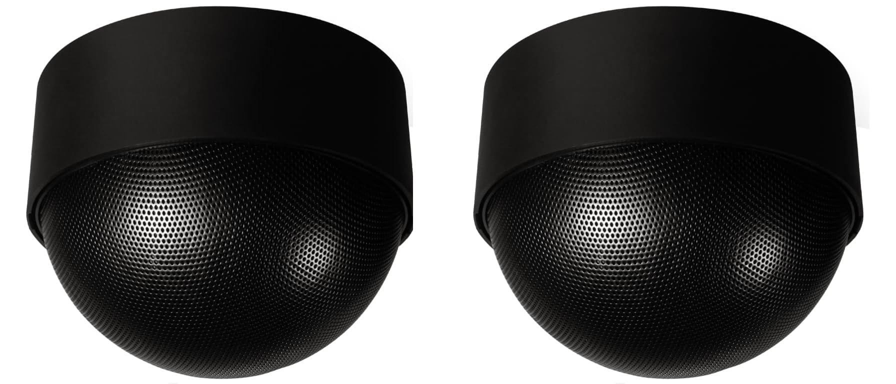 OWI AMP-HD-NEP-2B Set of (2) Neptune Speakers with HD Amplifier 20 Watt, 2 Each; Outdoor/Indoor Speakers; 5 Inches, 5 Way; Dynamic 360-Degree Sound - 180-Degree Dispersion; Black