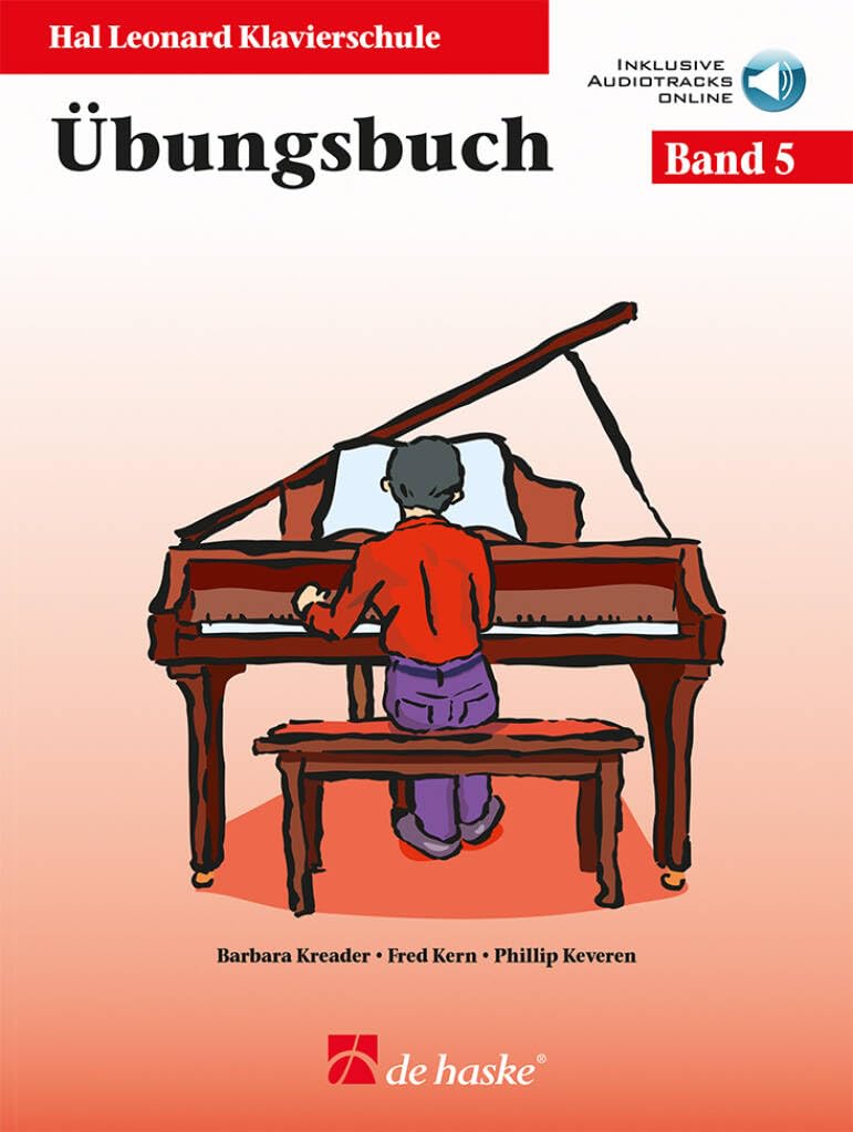 Phillip Keveren: Hal Leonard Klavierschule Band 5 - Unterrichtsbuch + Spielbuch (Set), Ausgabe inkl. Online-Audio und Notenheft, 9789043171182 + 9789043173018, 0530-99-404DHE + 0531-99-404DHE