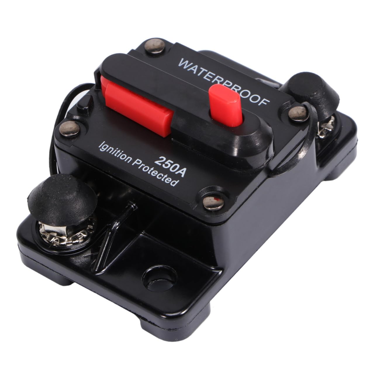 Gatuida Lot De 3 Prises Doubles 250 A Avec Interrupteur Pour Appareil Électroménager Noir