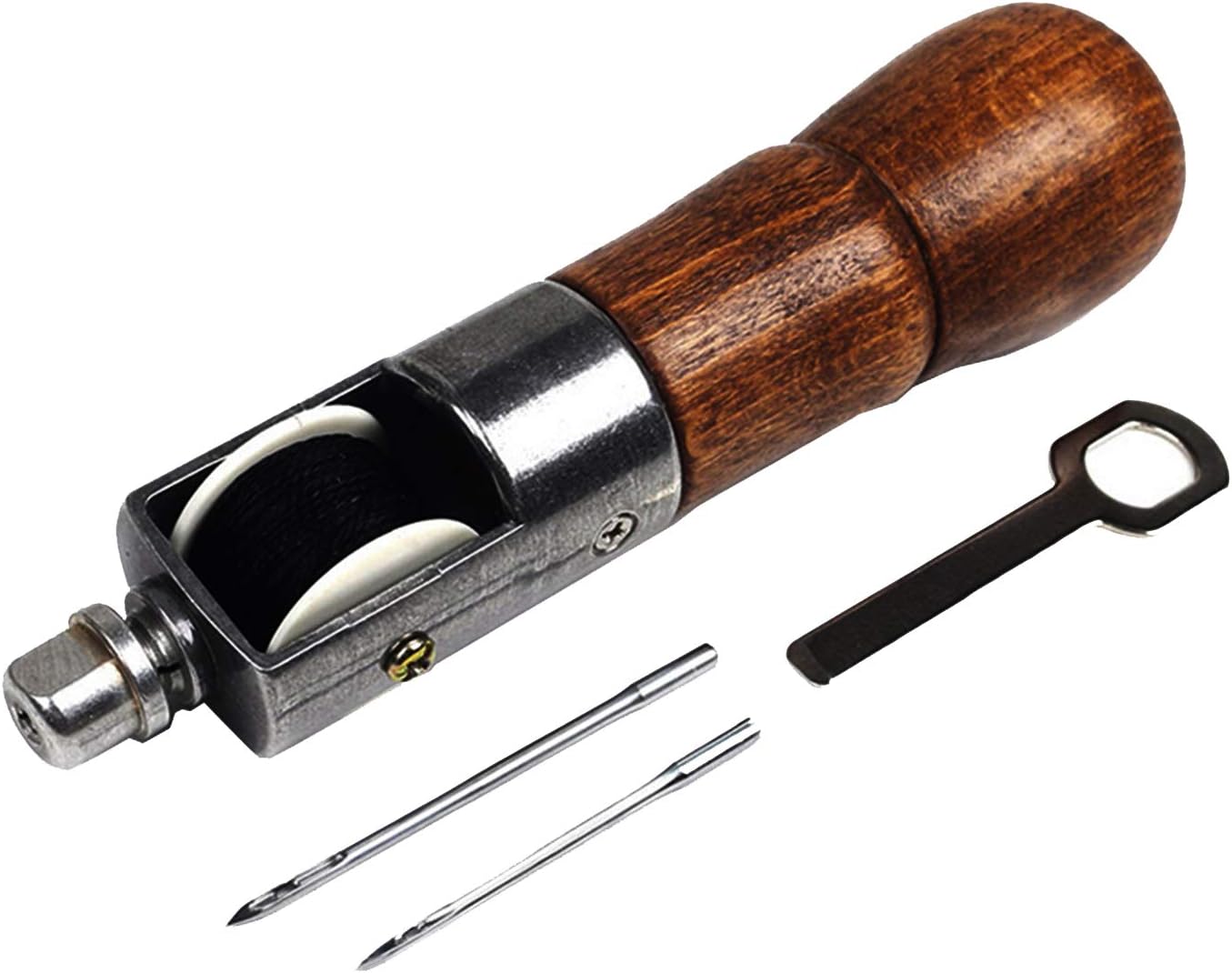 Sewing Awl Kit,Knoweasy Handmade Leather Sewing Machine,Fabric Sewing Awl and Fabric Leather Craft Tool