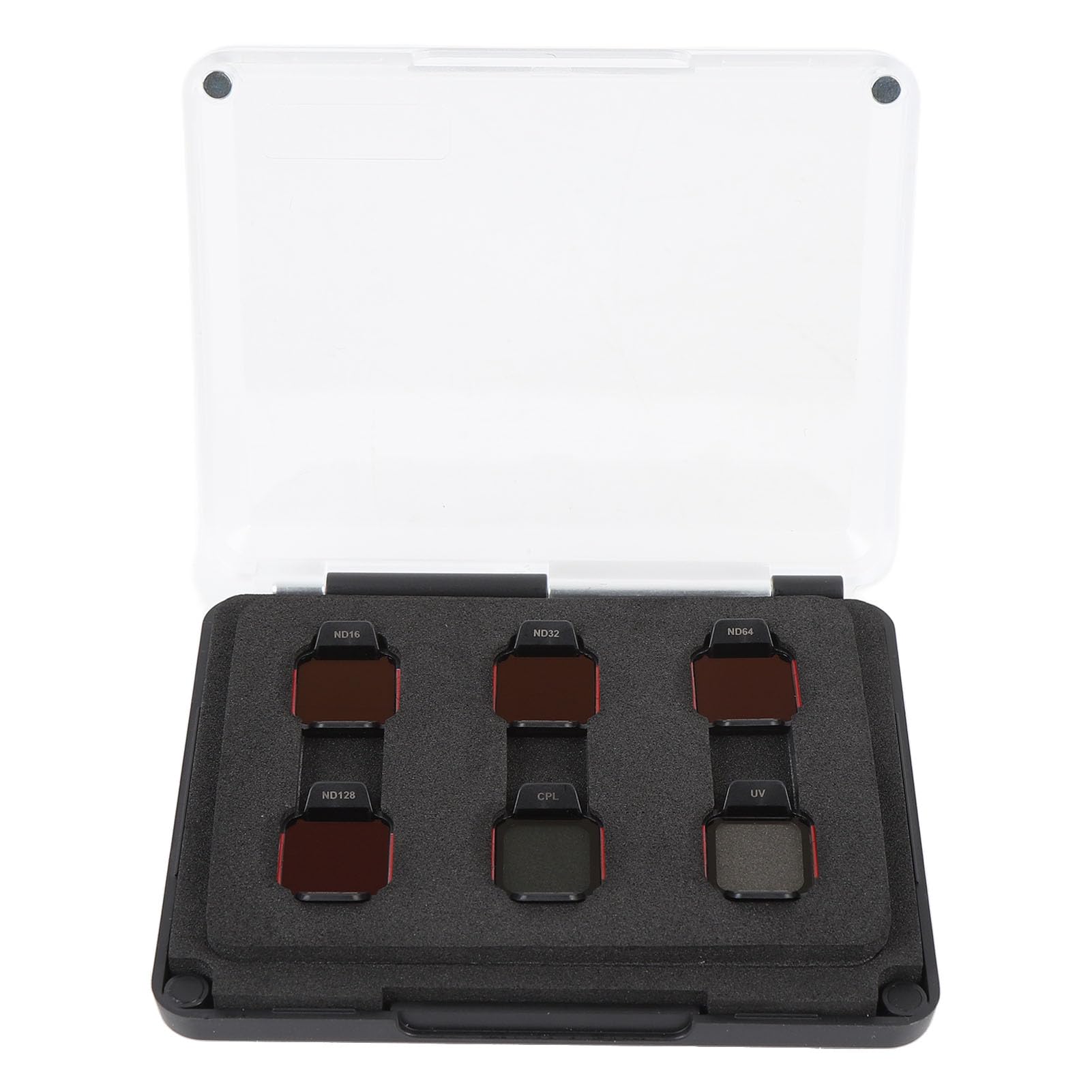 Filtro CPL per Drone, Set di Filtri 6 in 1 per Lenti Ottiche Flip ND32, ND64, ND16, ND128, Filtri Protettivi con Scatola di Immagazzinaggio per la Fotografia, Progettati per