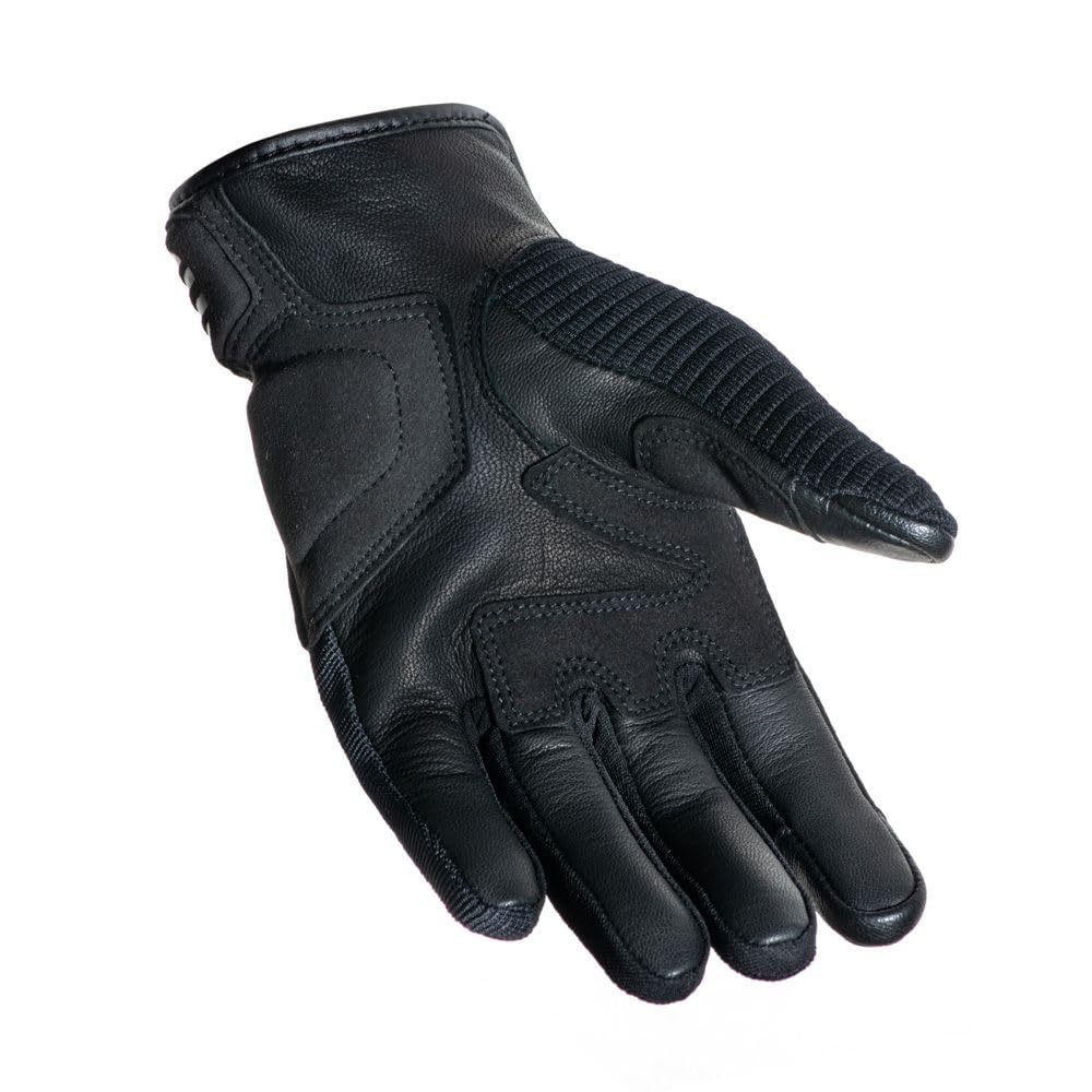Guantes de Moto de Verano Report CE Negro