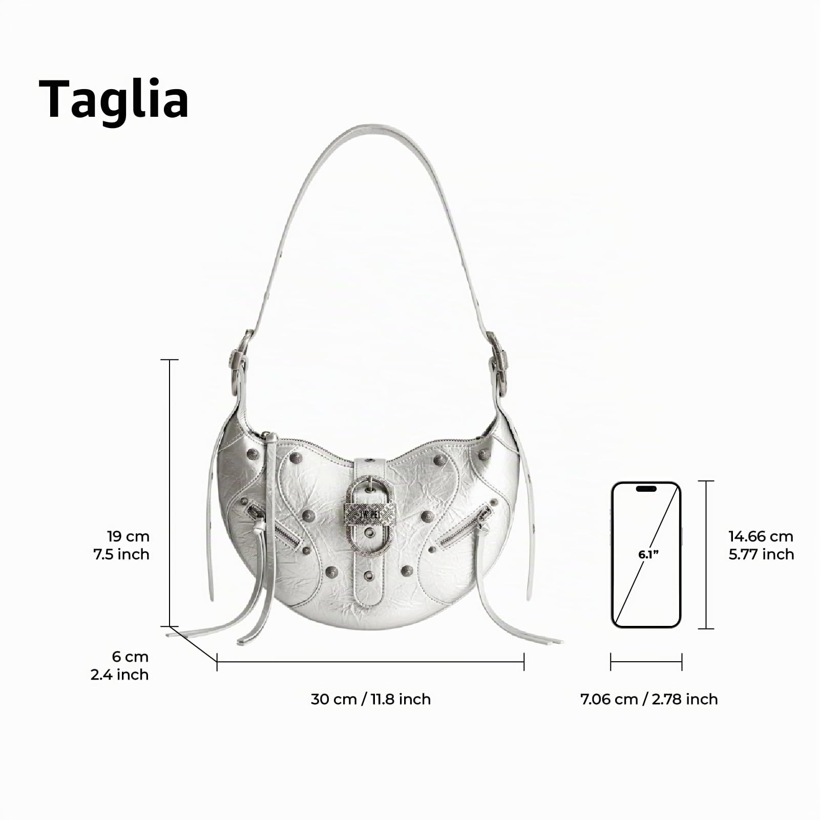 JW PEI - Tessa, Borsa a tracolla Donna