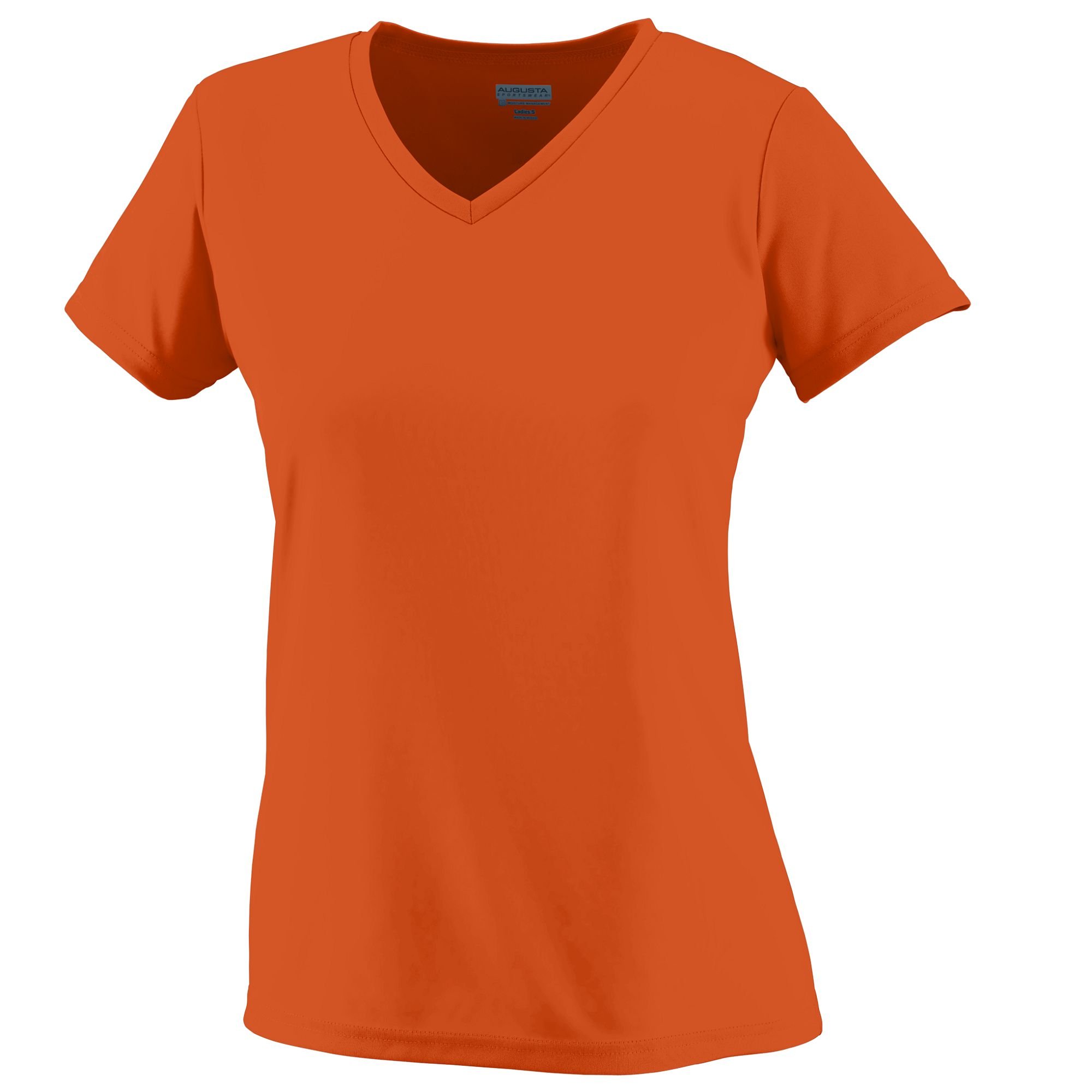 Augusta Sportswear Women's Standard Wicking t-Shirt, Orange, X-Large