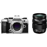 OM SYSTEM Fotocamera OM-5 Mark II Micro Quattro Terzi con obiettivo M.Zuiko Digital ED 12