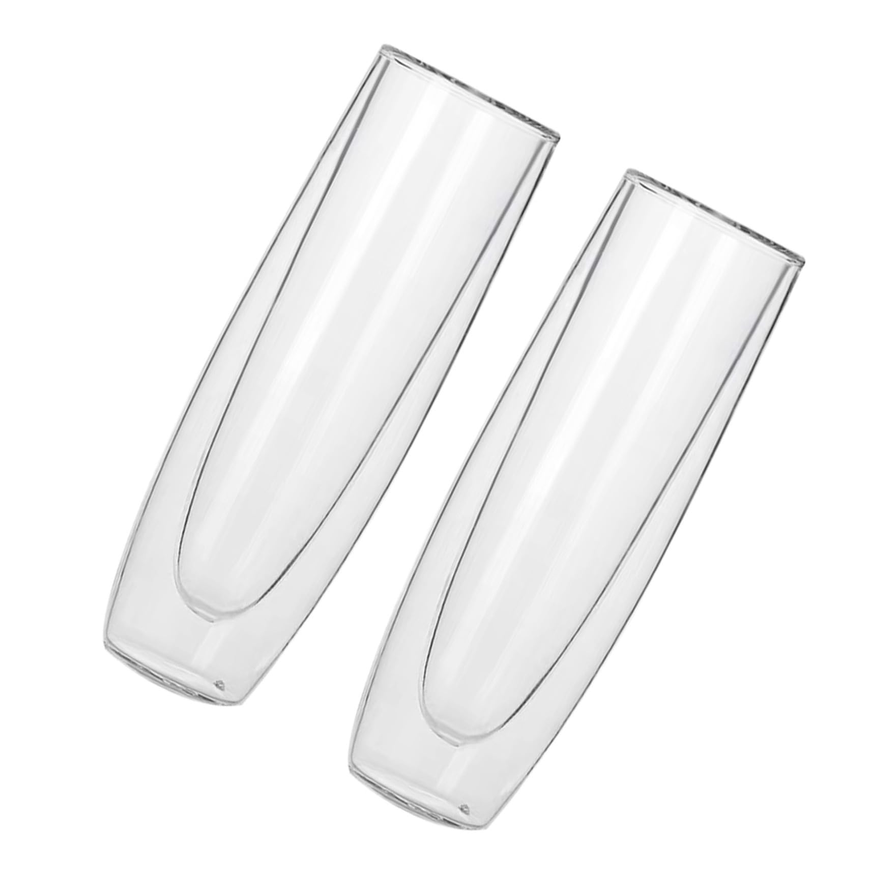 Verres à vin double couche lot de 2 pièces classiques pour cocktails et whisky